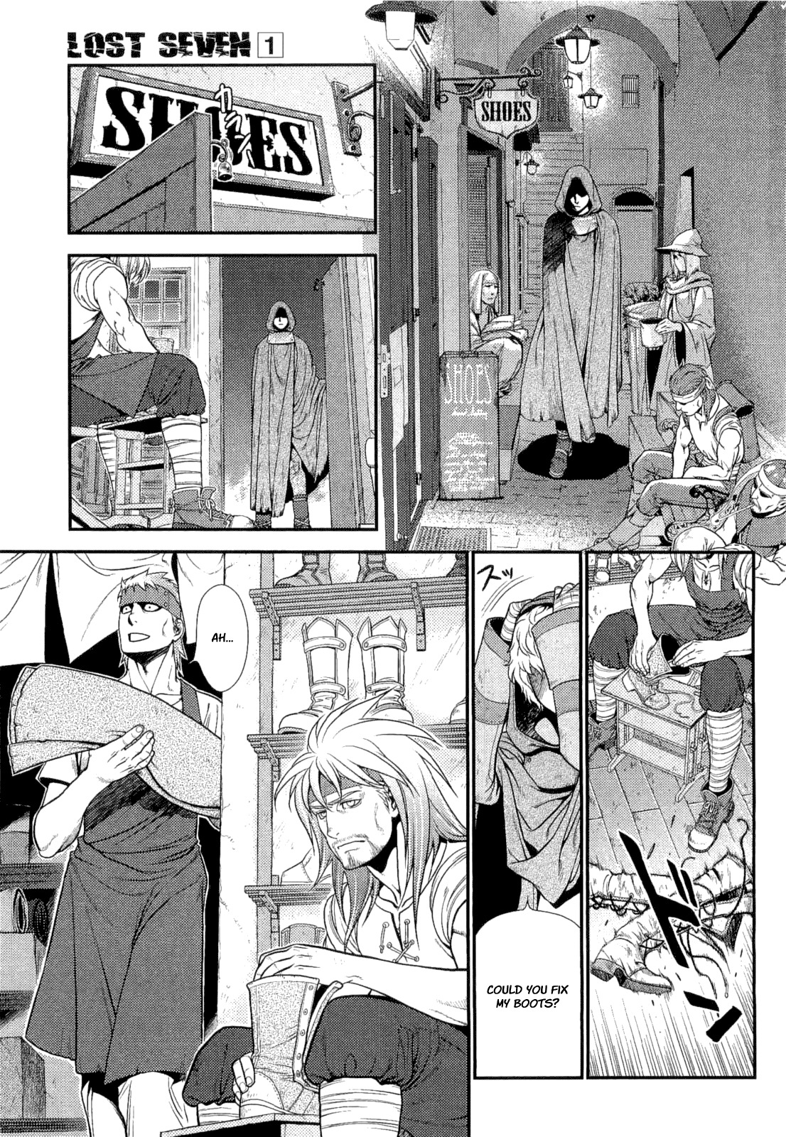 Lost Seven Chapter 4 page 7 - Chapter 4: Der Treuer Johannes / Trusty John