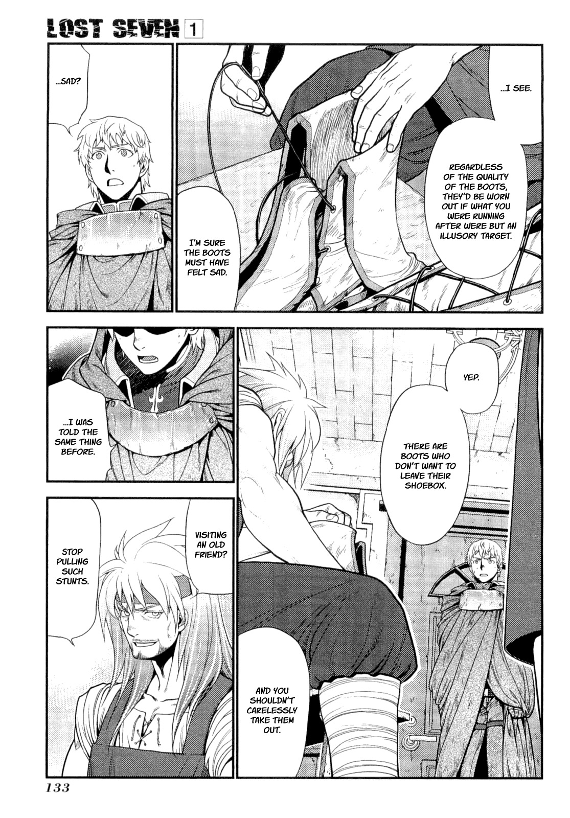 Lost Seven Chapter 4 page 9 - Chapter 4: Der Treuer Johannes / Trusty John