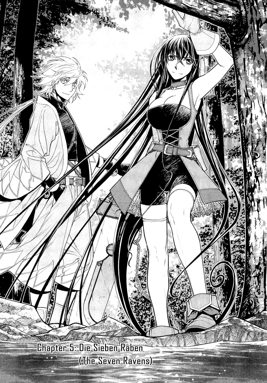 Lost Seven Chapter 5 page 1 - Chapter 5: Die Sieben Raben / The Seven Ravens