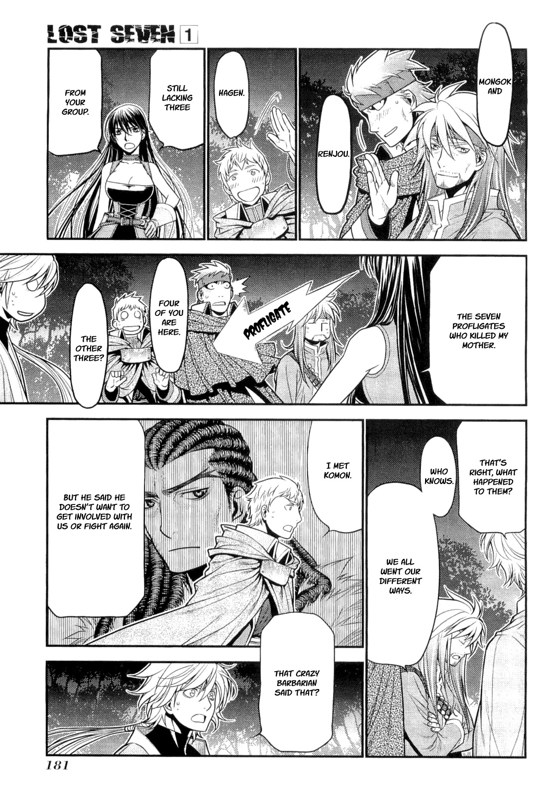 Lost Seven Chapter 5 page 23 - Chapter 5: Die Sieben Raben / The Seven Ravens