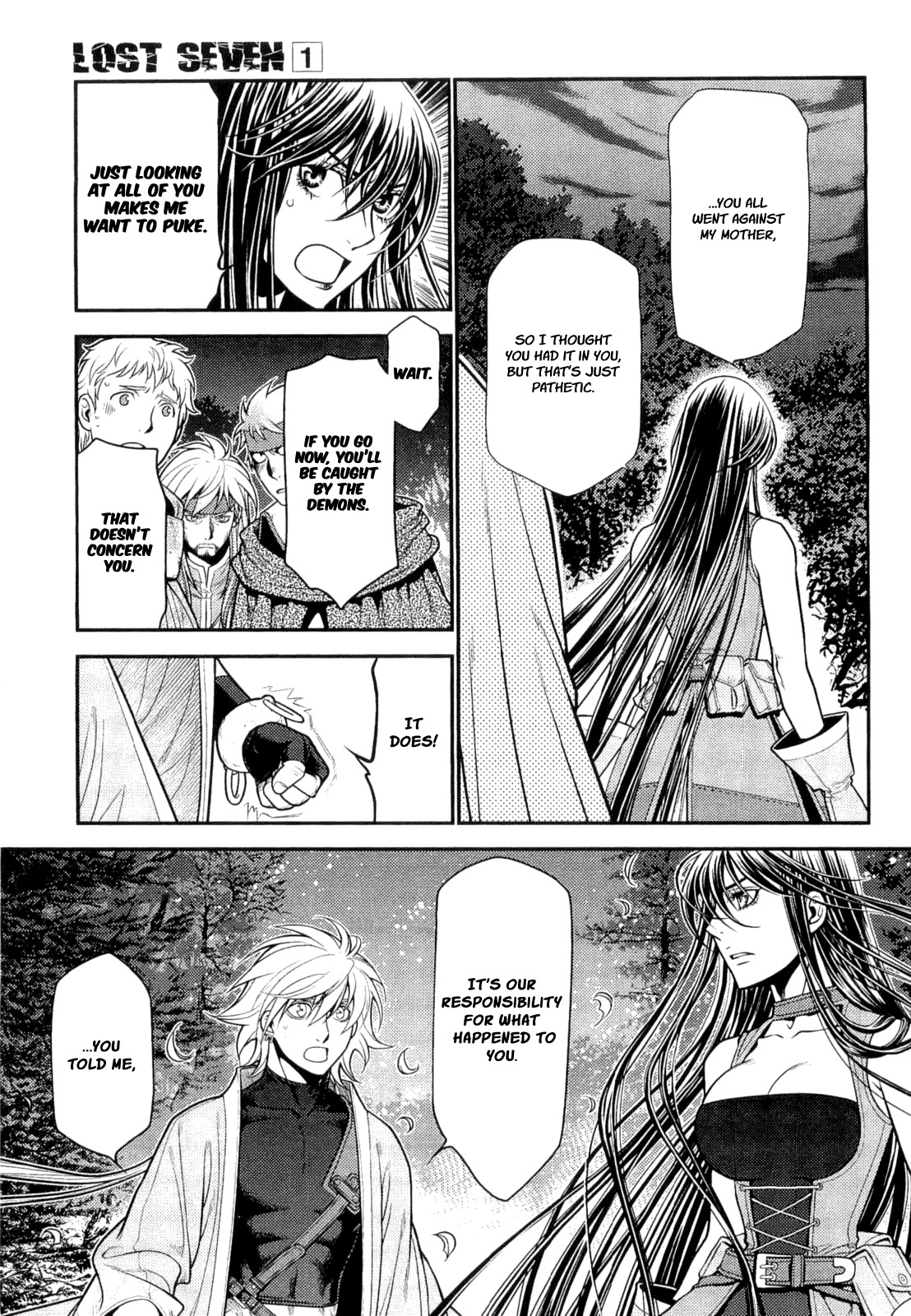 Lost Seven Chapter 5 page 25 - Chapter 5: Die Sieben Raben / The Seven Ravens