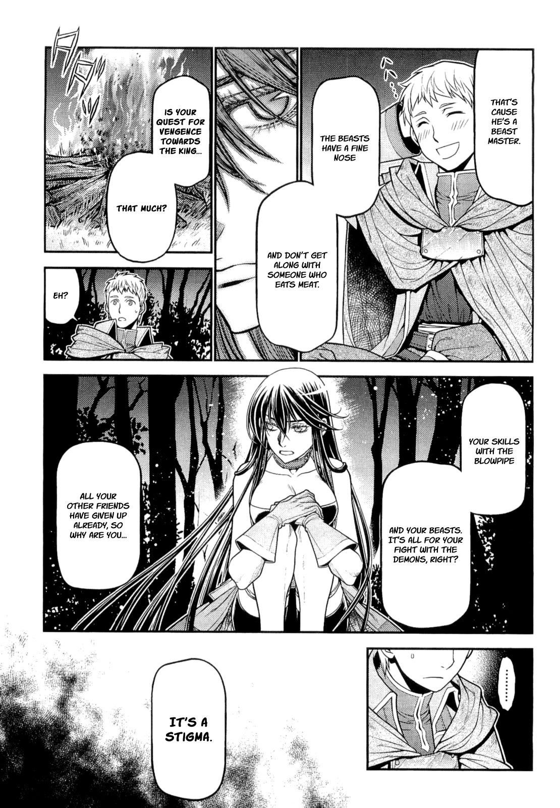 Lost Seven Chapter 6 page 11 - Chapter 6: Die Drei Glückskinder / The Three Sons of Fortune
