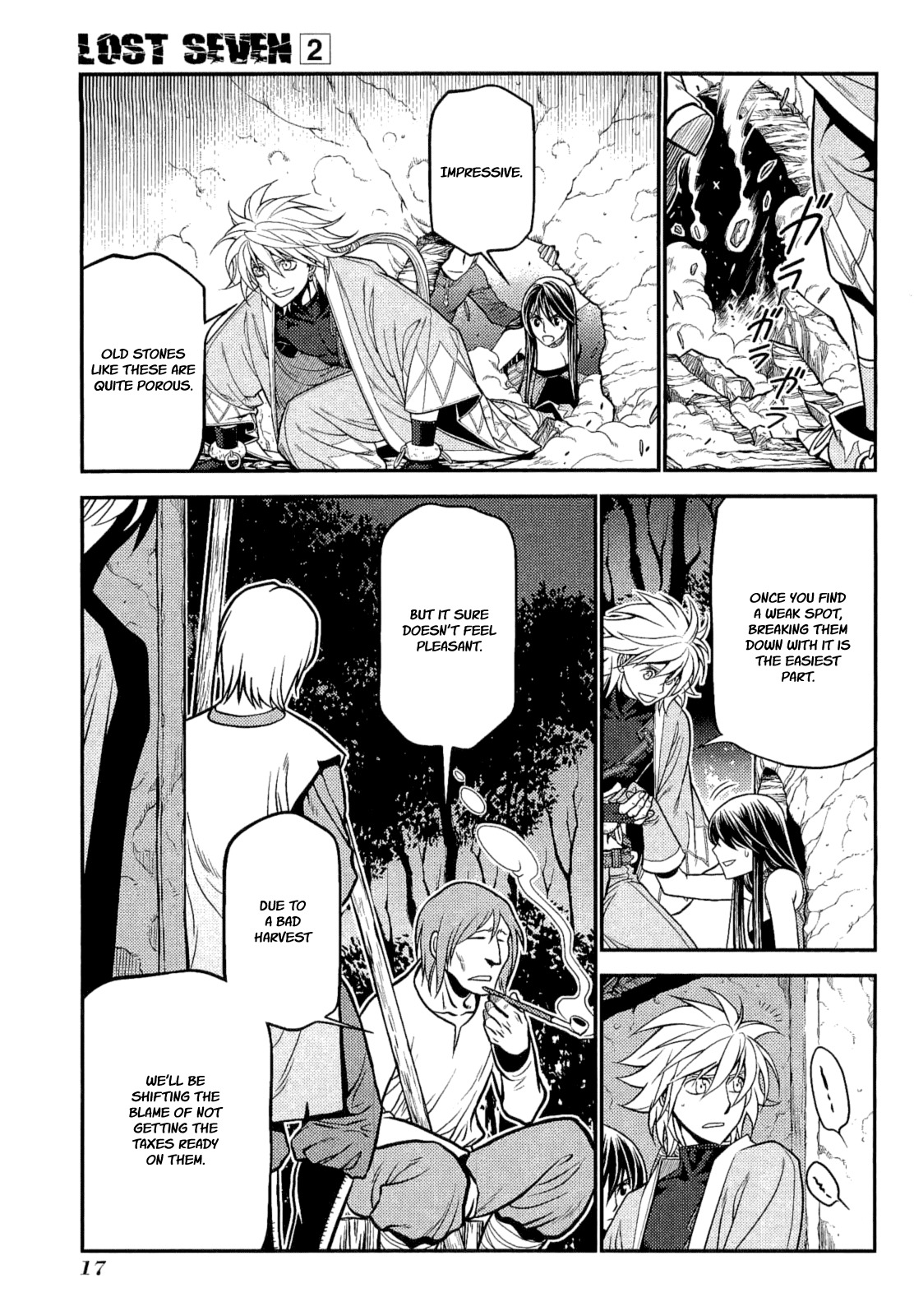 Lost Seven Chapter 6 page 19 - Chapter 6: Die Drei Glückskinder / The Three Sons of Fortune