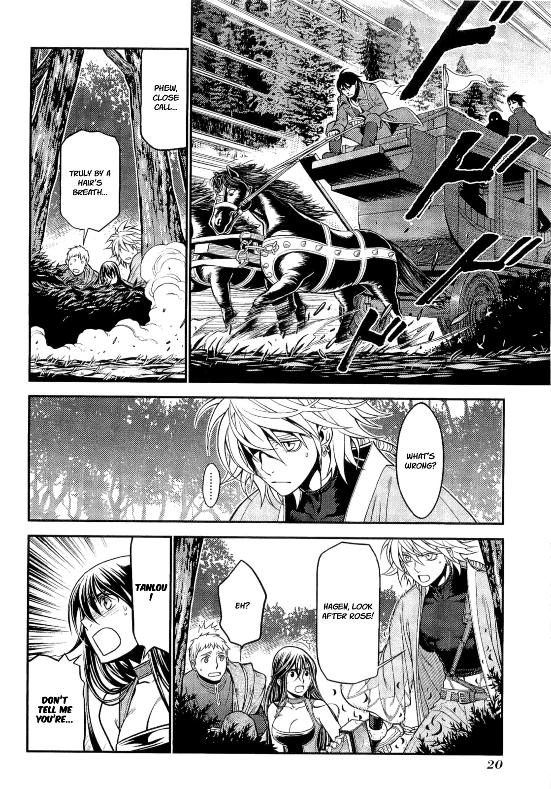 Lost Seven Chapter 6 page 22 - Chapter 6: Die Drei Glückskinder / The Three Sons of Fortune