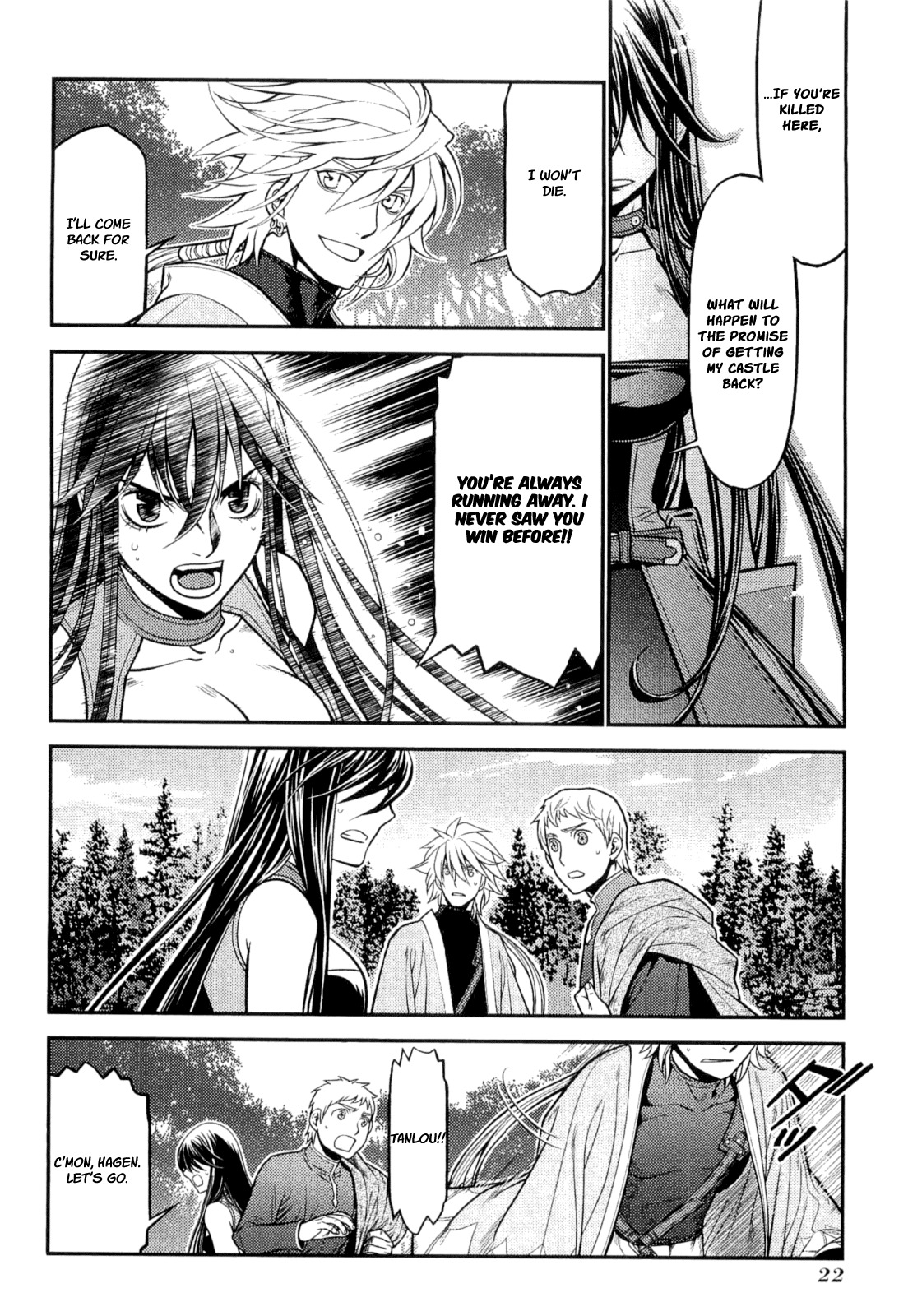 Lost Seven Chapter 6 page 24 - Chapter 6: Die Drei Glückskinder / The Three Sons of Fortune