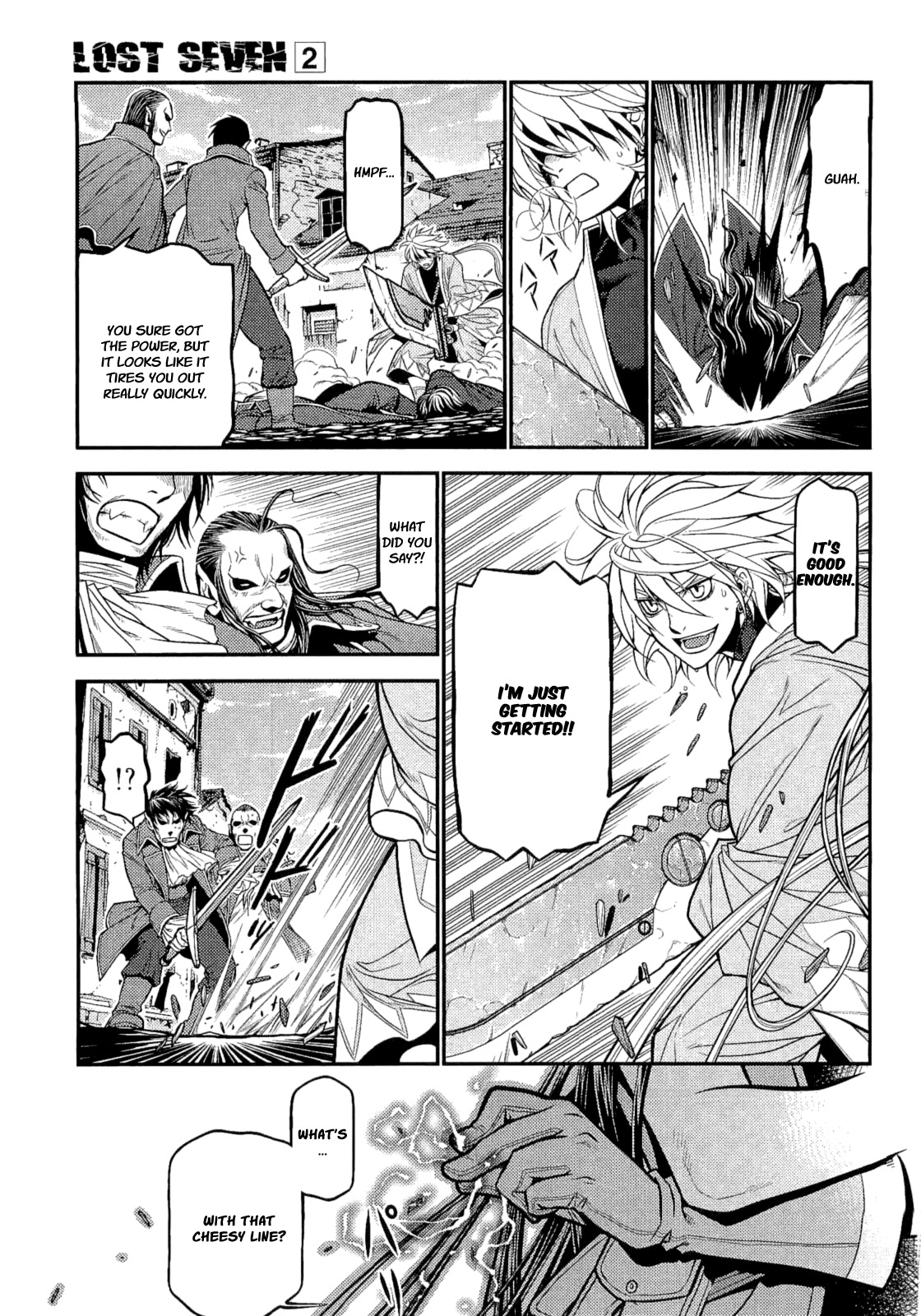 Lost Seven Chapter 6 page 29 - Chapter 6: Die Drei Glückskinder / The Three Sons of Fortune