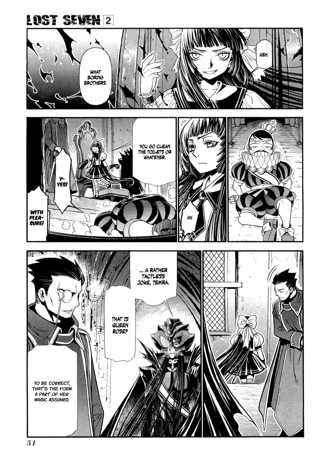 Lost Seven Chapter 7 page 17 - Chapter 7: Märchen von der Unke / Tales of the Paddock