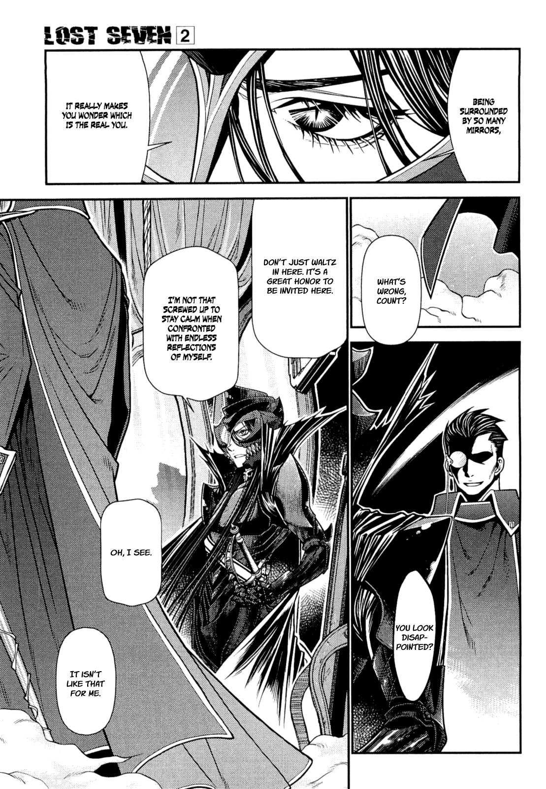 Lost Seven Chapter 7 page 3 - Chapter 7: Märchen von der Unke / Tales of the Paddock