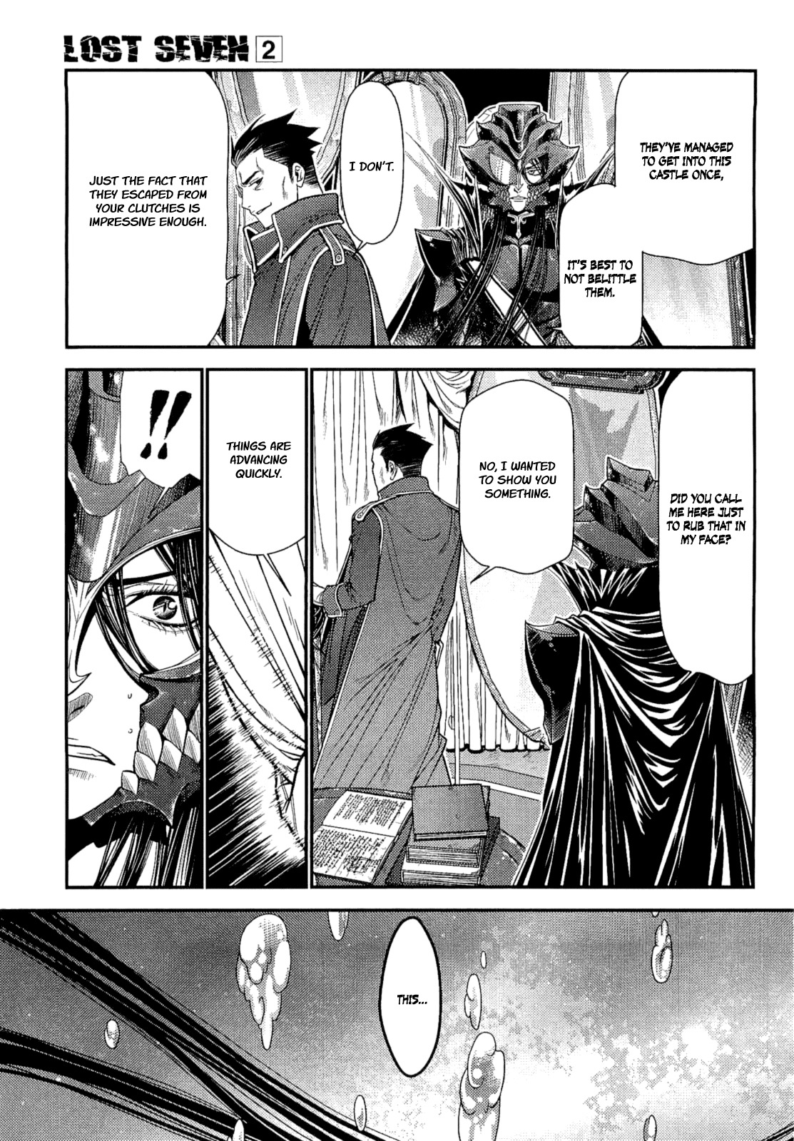 Lost Seven Chapter 7 page 5 - Chapter 7: Märchen von der Unke / Tales of the Paddock