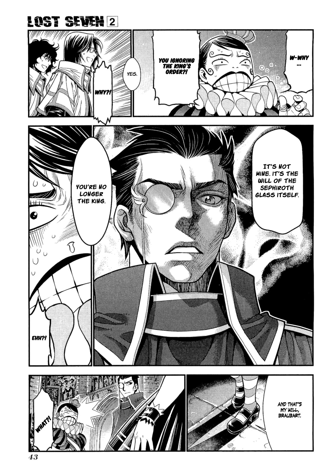 Lost Seven Chapter 7 page 9 - Chapter 7: Märchen von der Unke / Tales of the Paddock