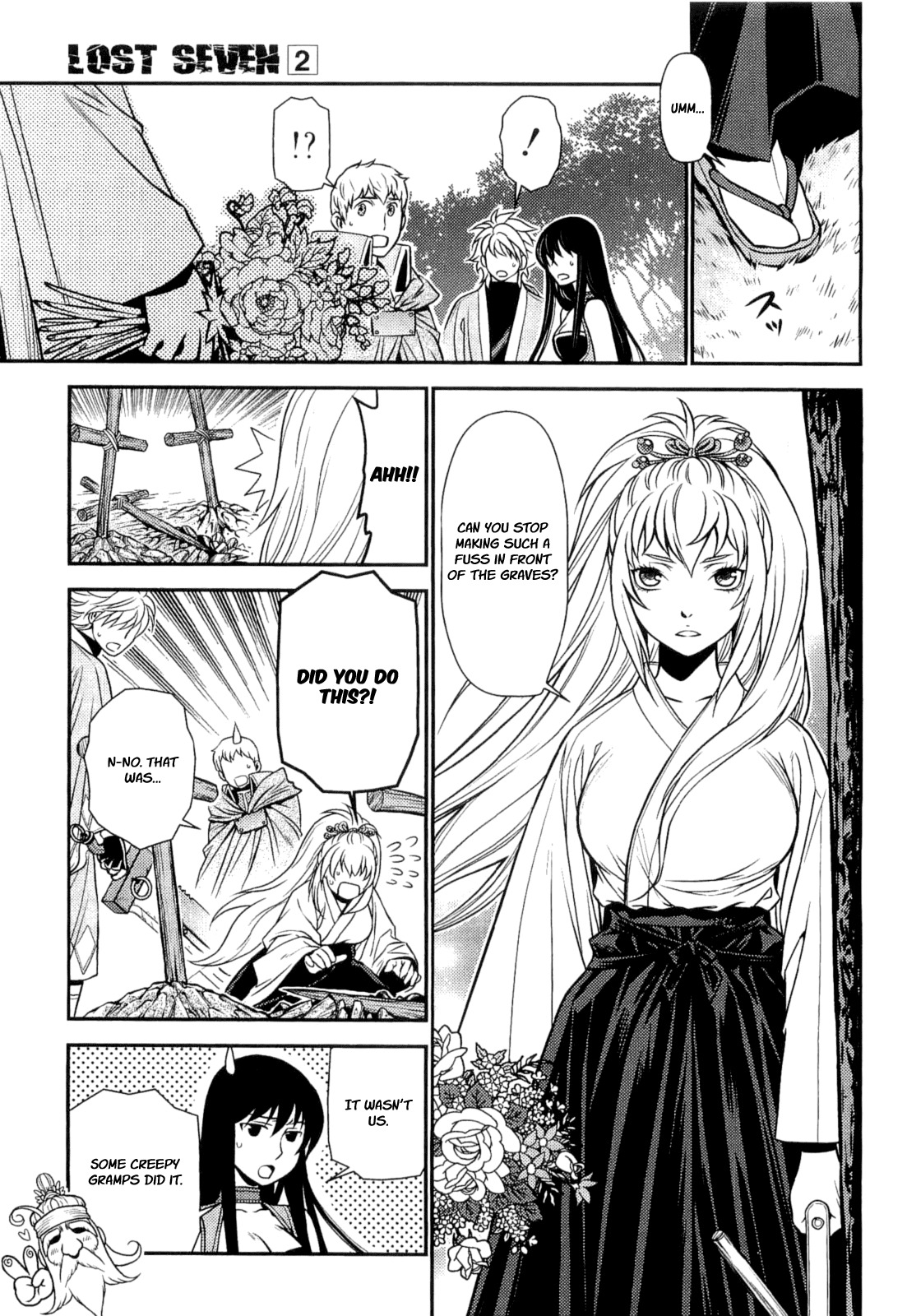 Lost Seven Chapter 8 page 12 - Chapter 8: Die Weiße und die Schwarze Braut / The White and the Black Bride