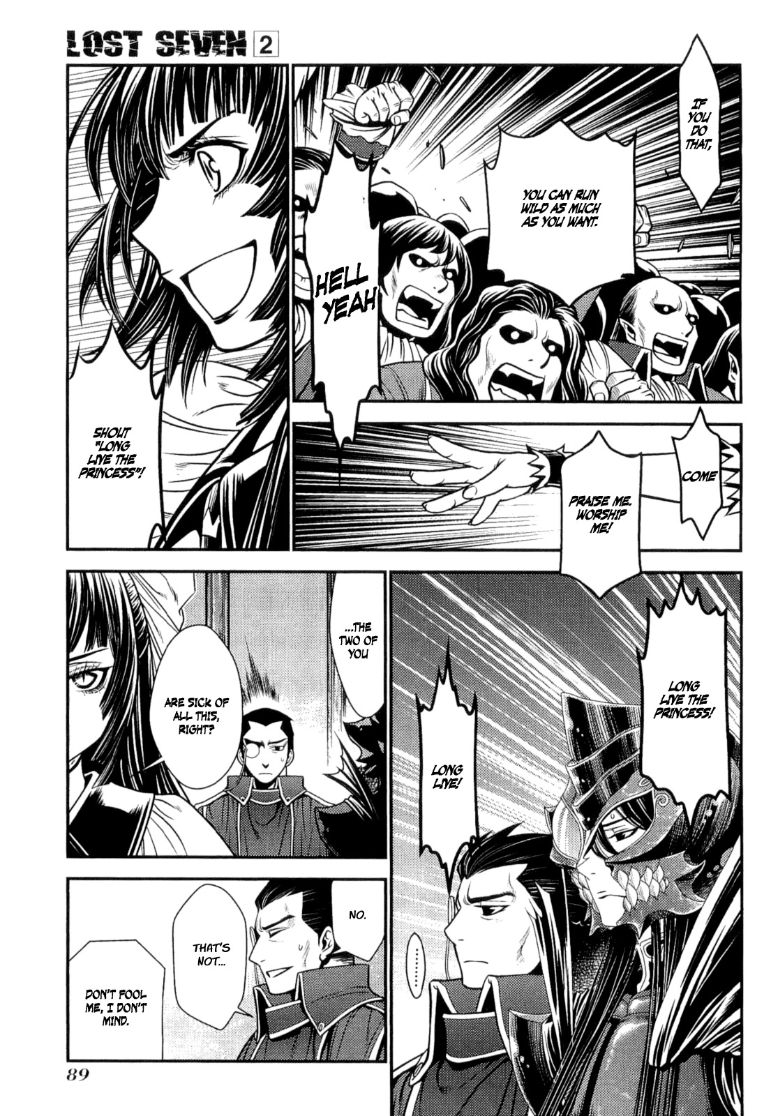 Lost Seven Chapter 8 page 20 - Chapter 8: Die Weiße und die Schwarze Braut / The White and the Black Bride