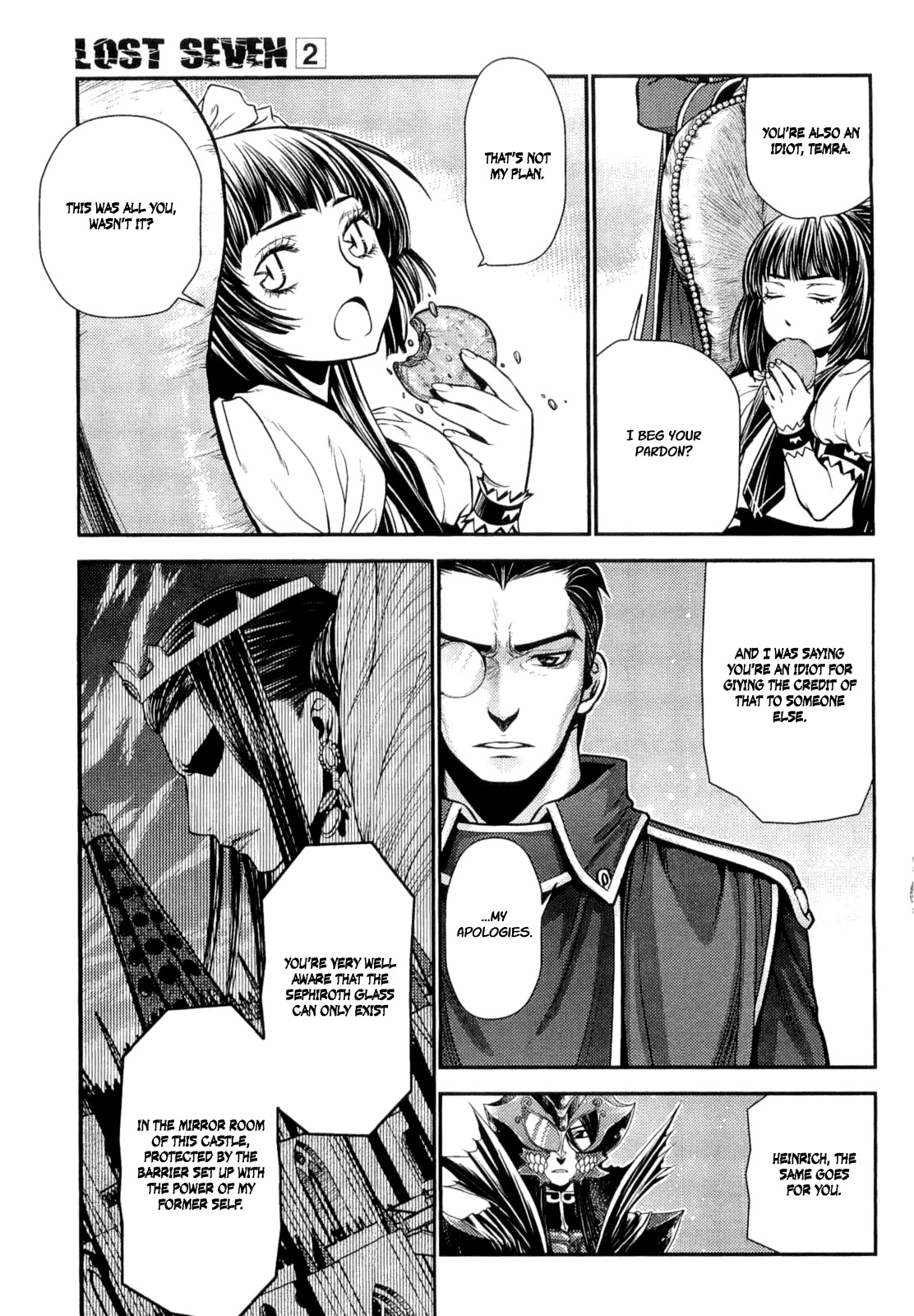 Lost Seven Chapter 8 page 24 - Chapter 8: Die Weiße und die Schwarze Braut / The White and the Black Bride