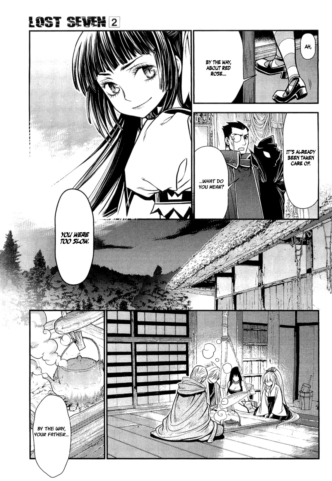 Lost Seven Chapter 8 page 26 - Chapter 8: Die Weiße und die Schwarze Braut / The White and the Black Bride
