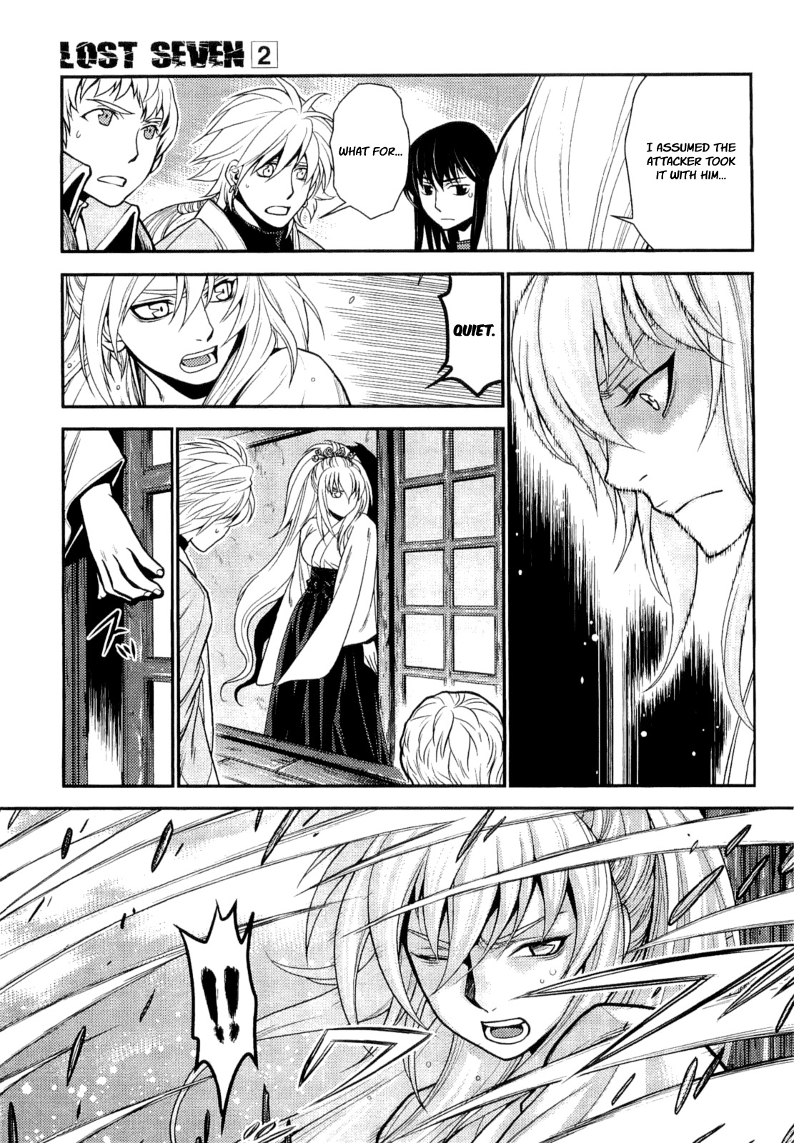 Lost Seven Chapter 8 page 28 - Chapter 8: Die Weiße und die Schwarze Braut / The White and the Black Bride