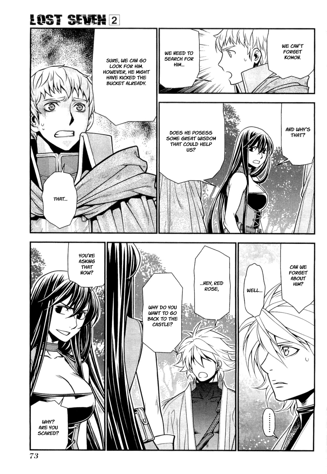 Lost Seven Chapter 8 page 5 - Chapter 8: Die Weiße und die Schwarze Braut / The White and the Black Bride