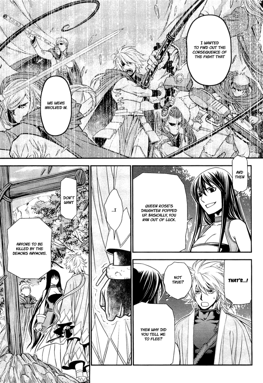 Lost Seven Chapter 8 page 8 - Chapter 8: Die Weiße und die Schwarze Braut / The White and the Black Bride
