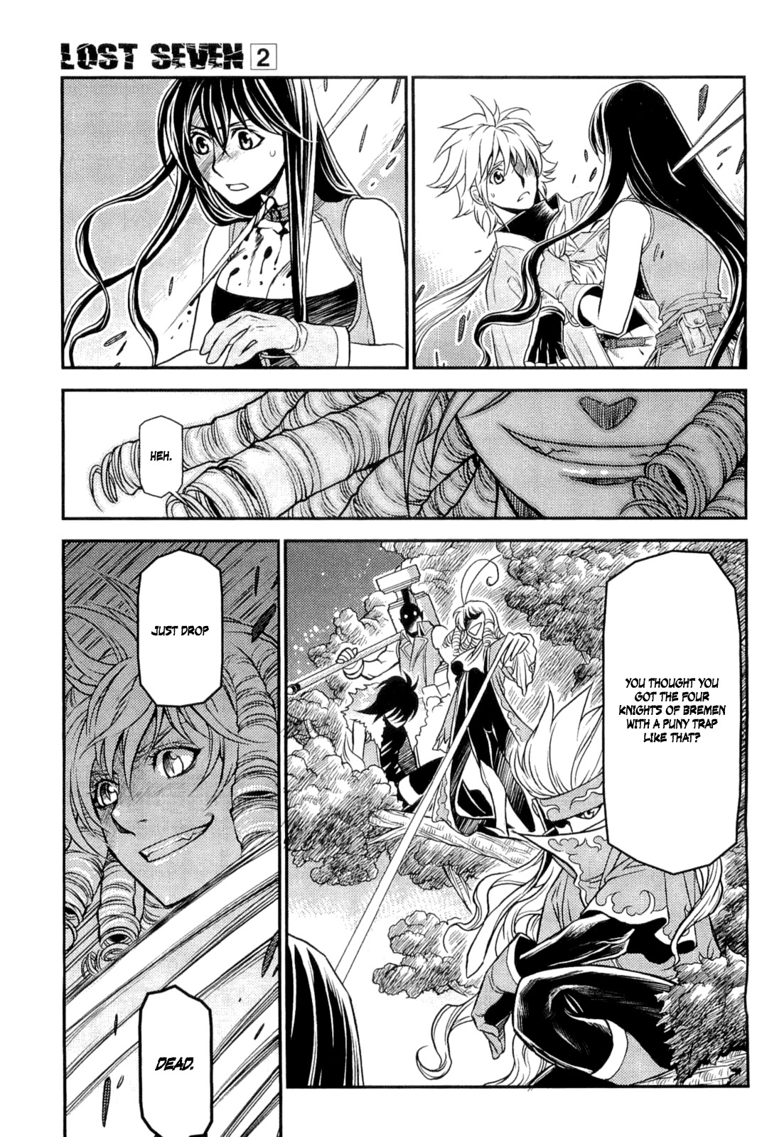 Lost Seven Chapter 9 page 34 - Chapter 9: Die Bremer Stadtmusikanten / Town Musicians of Bremen