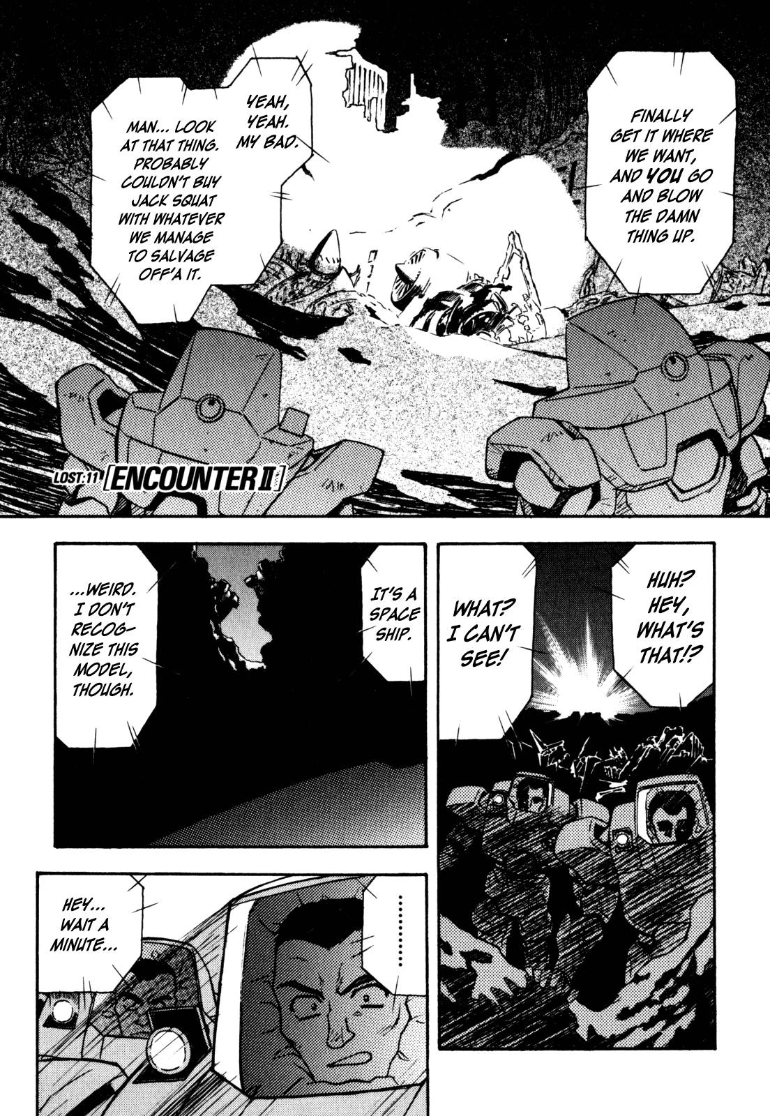 Lost Universe Chapter 11.2 page 1 - Chapter 11 v2 : Lost:11 [ENCOUNTER II]