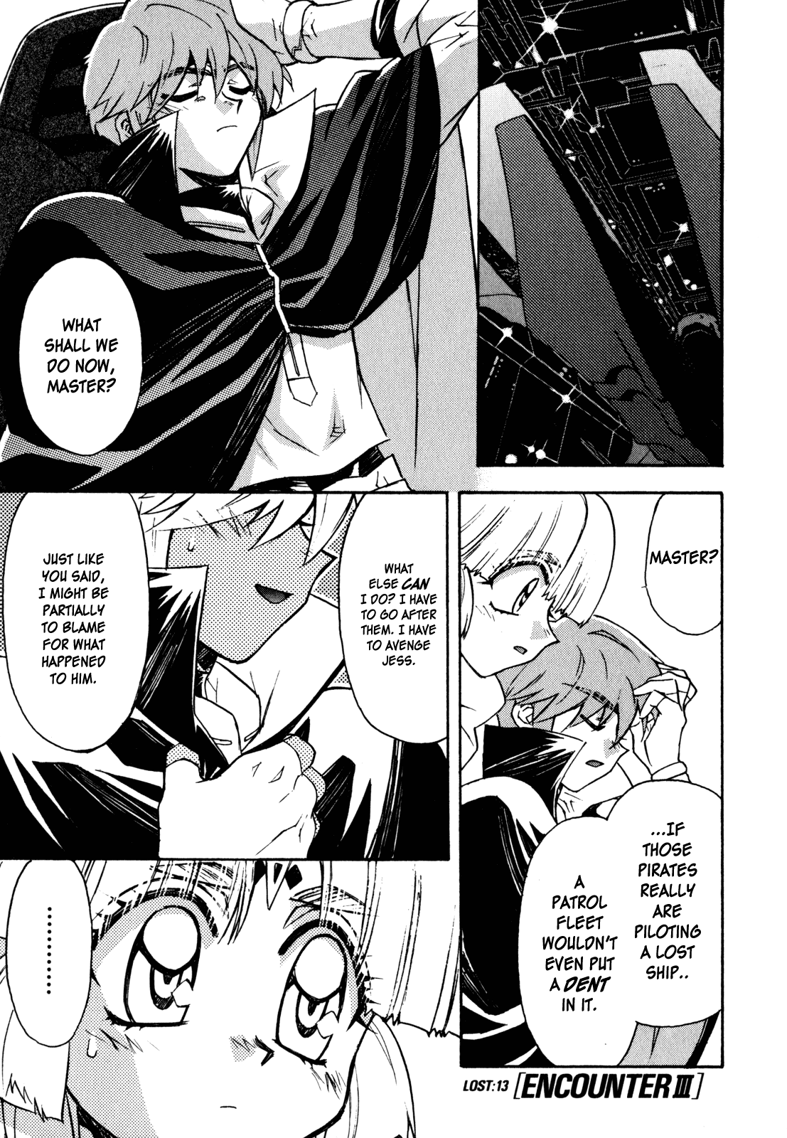 Lost Universe Chapter 13.2 page 1 - Chapter 13 v2 : Lost:13 [ENCOUNTER III]