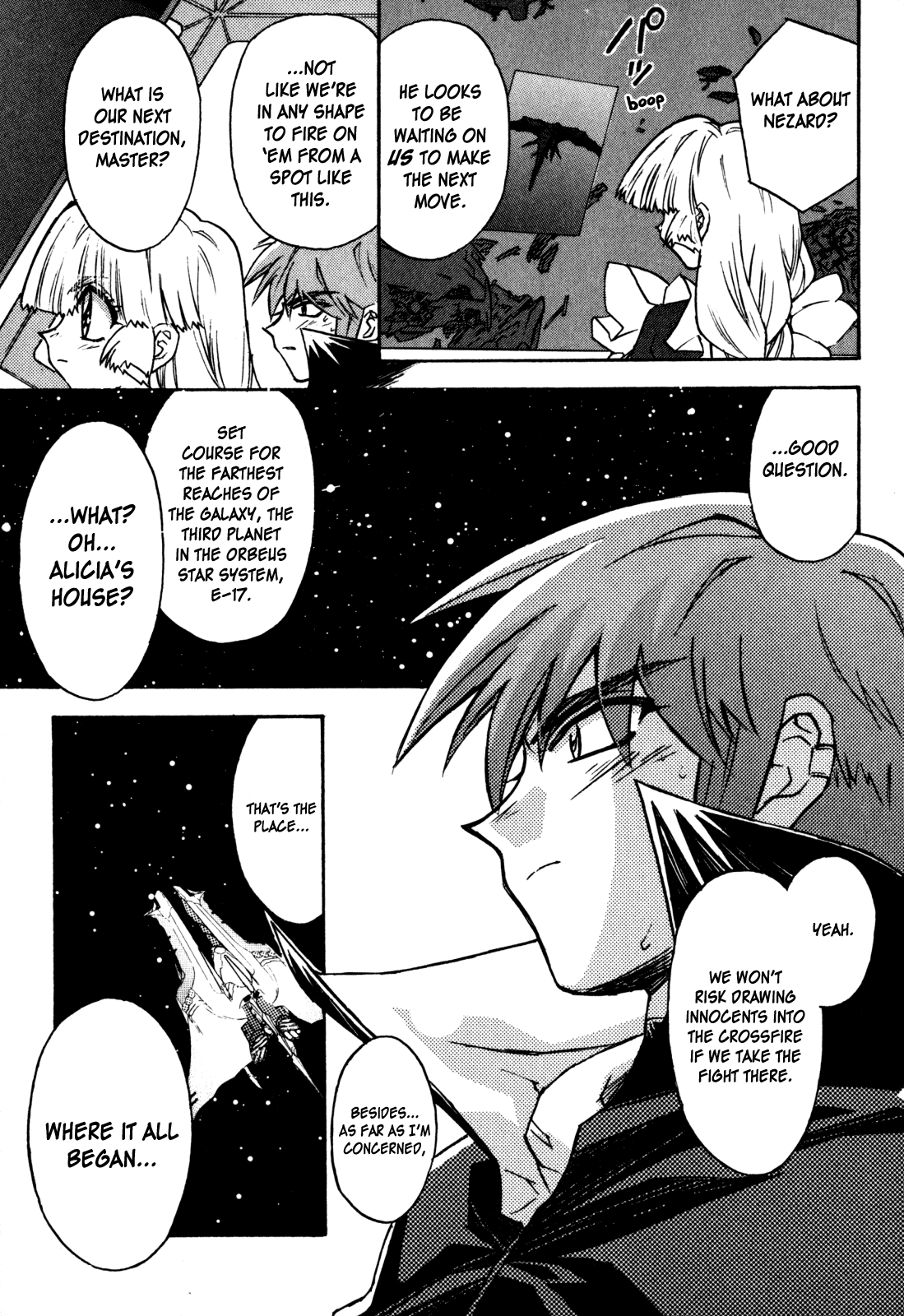 Lost Universe Chapter 15.2 page 13 - Chapter 15 v2 : Lost:15 [RETURN HOME]