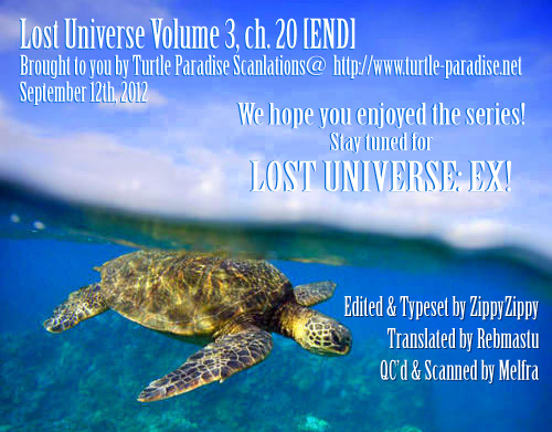 Lost Universe Chapter 20.2 page 36 - Chapter 20v.2 v2 : Lost:20 [THE END]