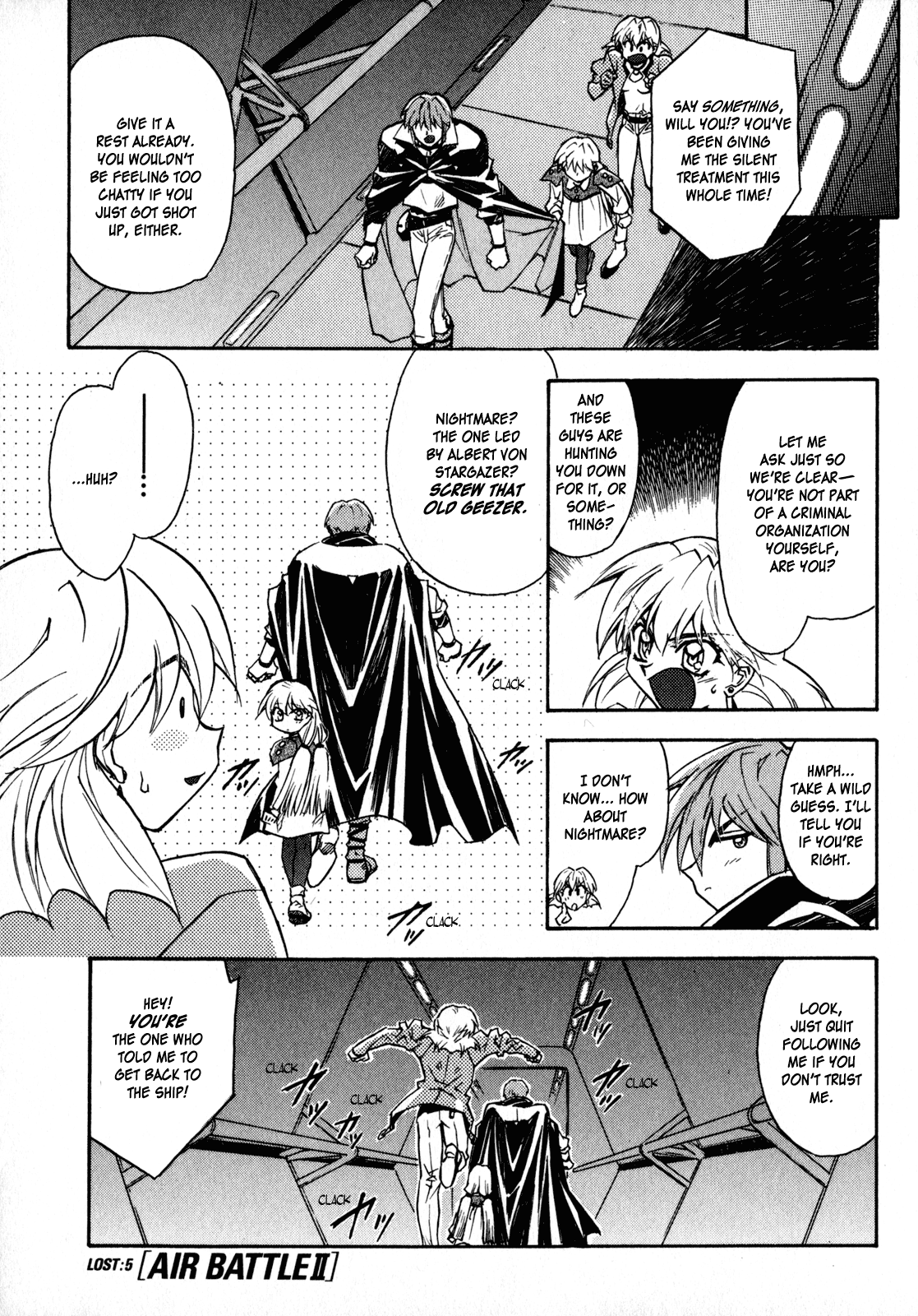 Lost Universe Chapter 5.2 page 1 - Chapter 5 v2 : Lost:5 [AIR BATTLE II]