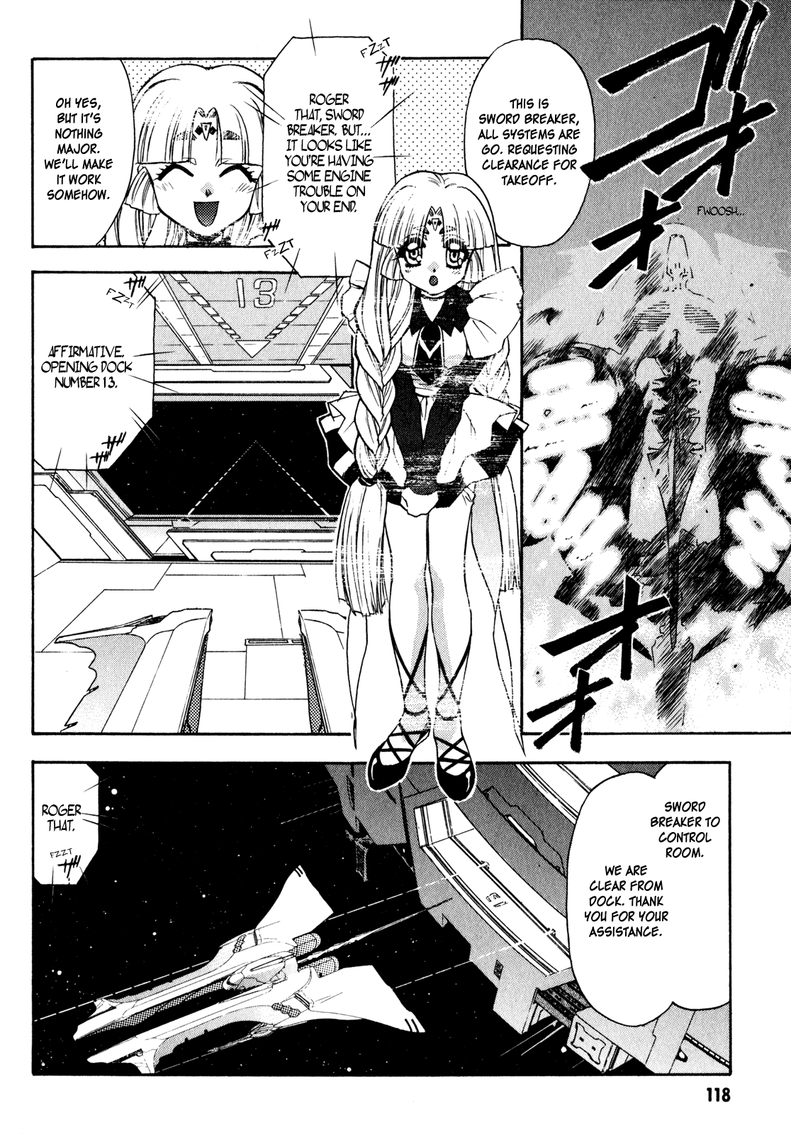 Lost Universe Chapter 5.2 page 2 - Chapter 5 v2 : Lost:5 [AIR BATTLE II]