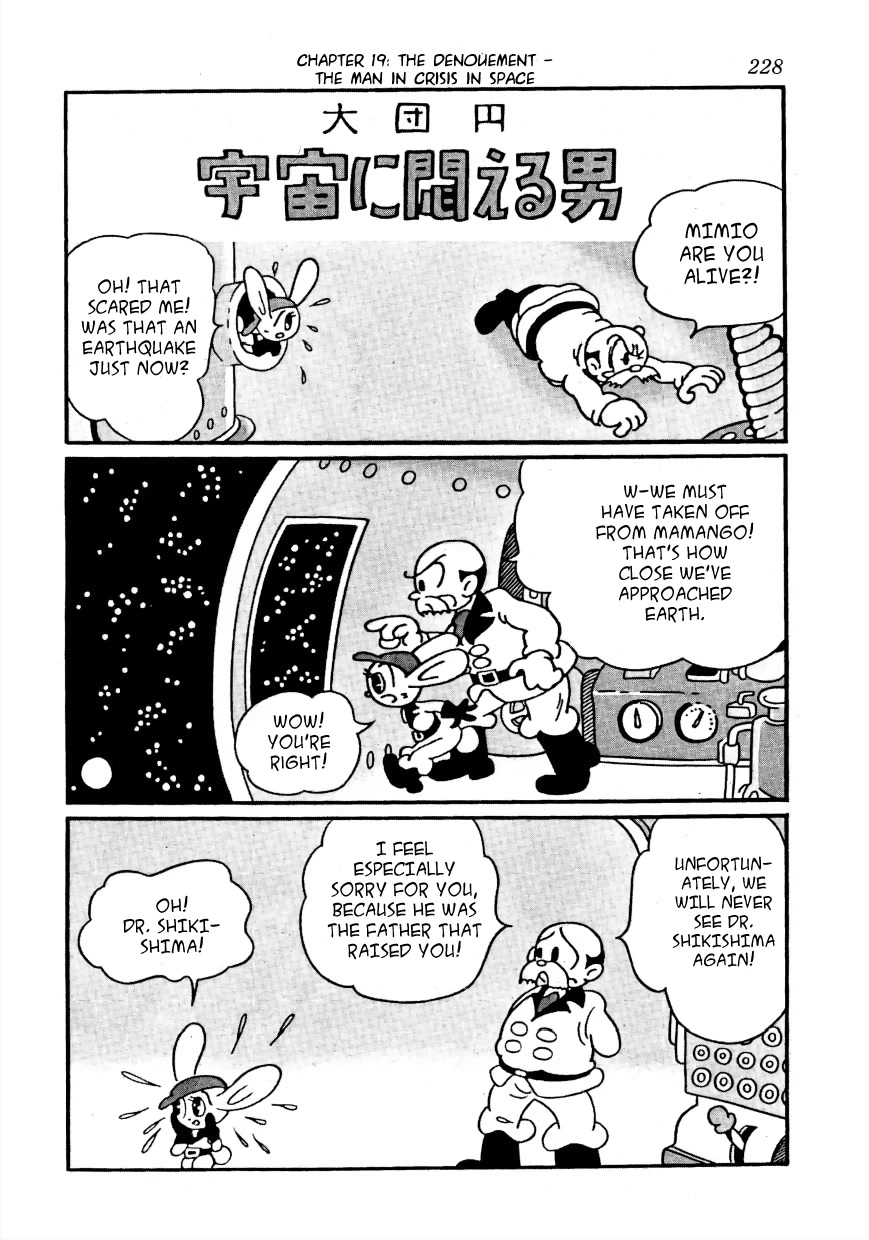 Lost World Chapter 19 page 1 - Chapter 19: Space Arc - Denouement: The Man In Crisis In Space [END]