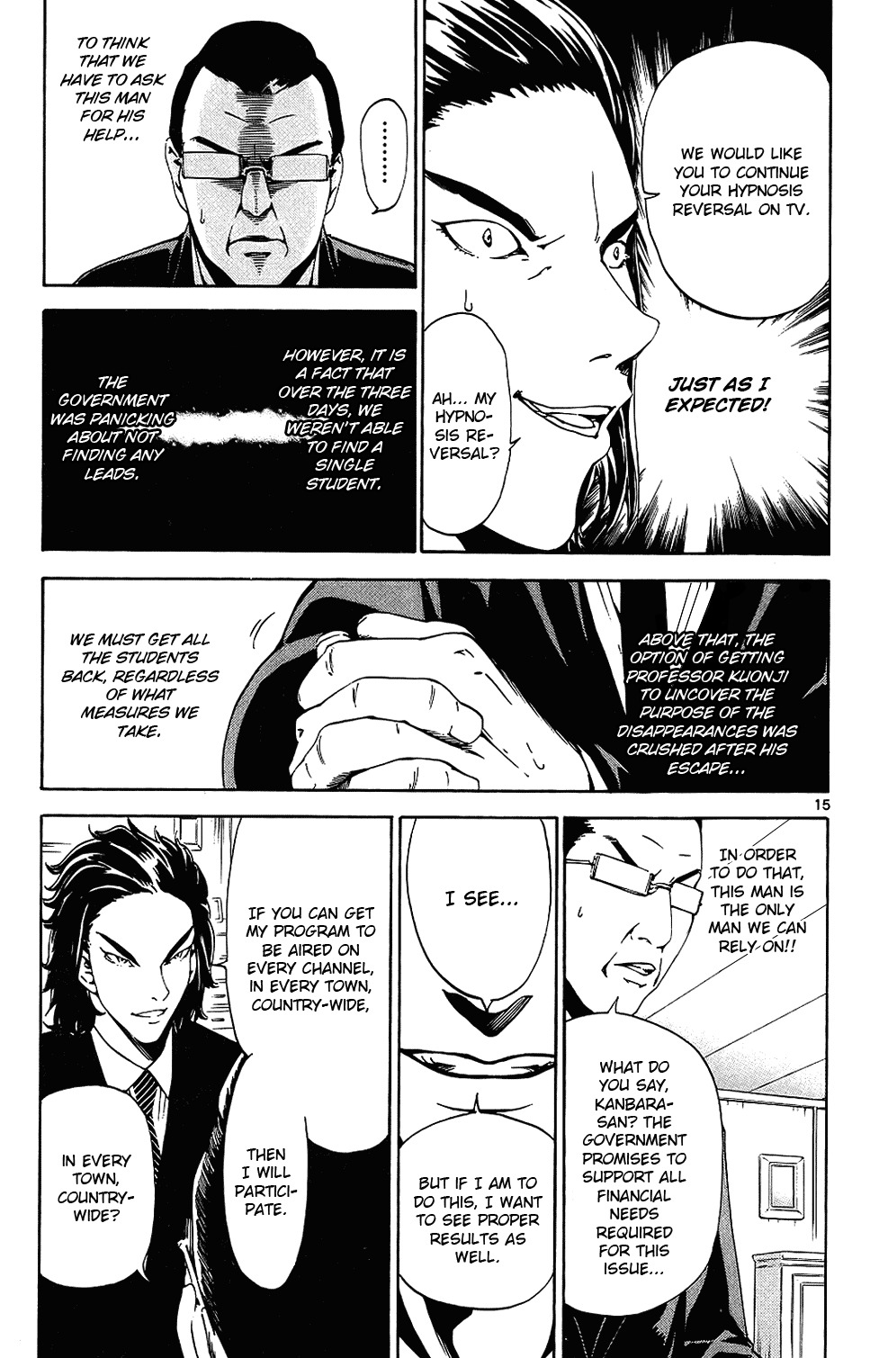 Lost+Brain Chapter 14 page 15 - Chapter 14: The True Colors of Hypnosis Reversal.