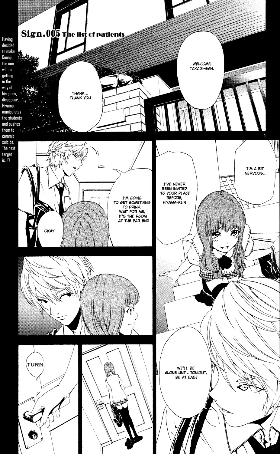 Lost+Brain Chapter 5 page 1 - Chapter 5: The List of Patients