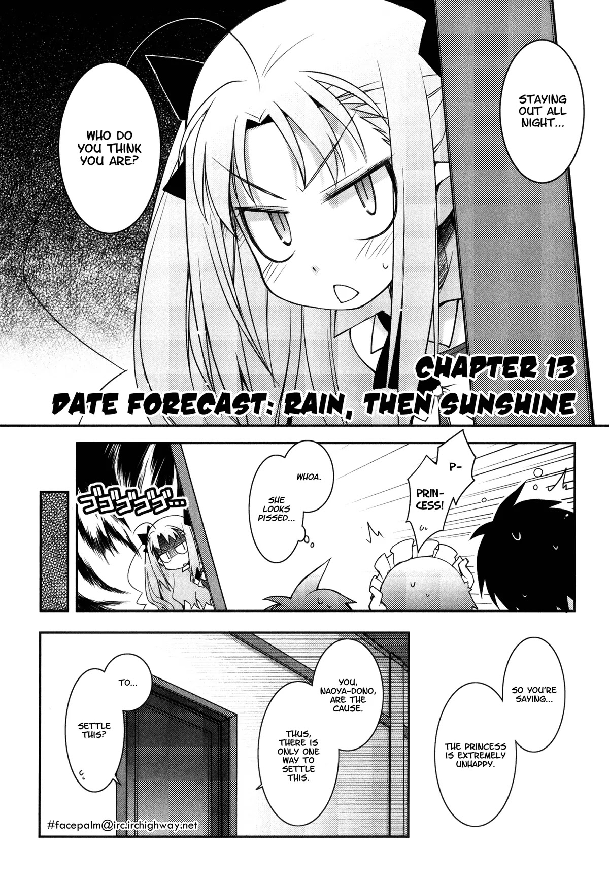 Lotte no Omocha! Chapter 13 page 2 - Chapter 13: Date Forecast: Rain, then Sunshine