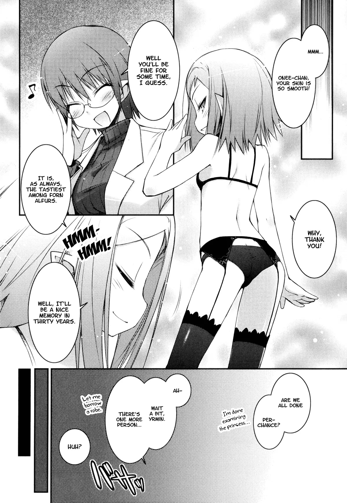 Lotte no Omocha! Chapter 14.5 page 8 - Chapter 14.5: Rotte and the Protagonist's Physical Examinations