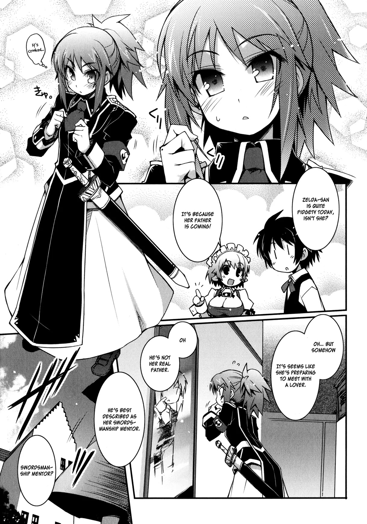 Lotte no Omocha! Chapter 15 page 5 - Chapter 15 : Prodigious Swordsman