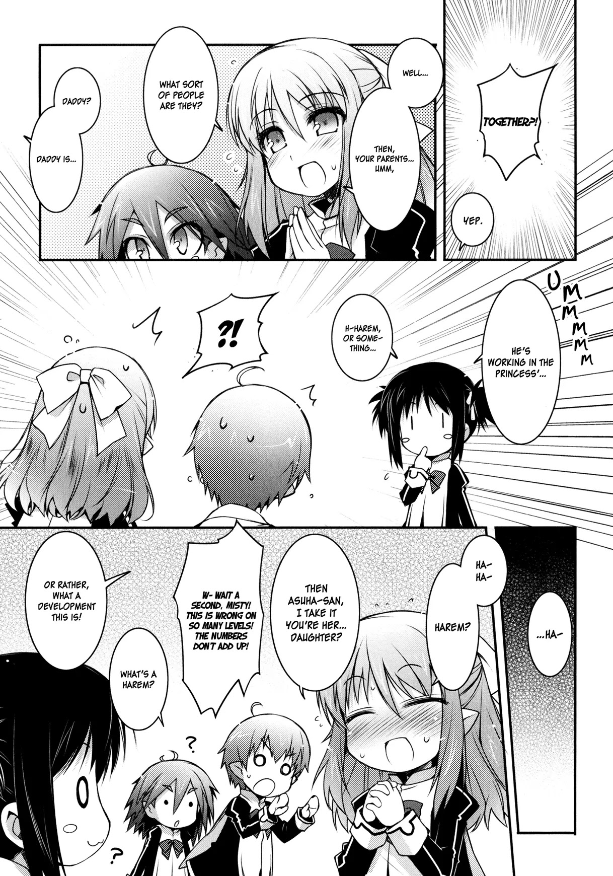 Lotte no Omocha! Chapter 17 page 7 - Chapter 17 : The Transfer Student And The Three Girls