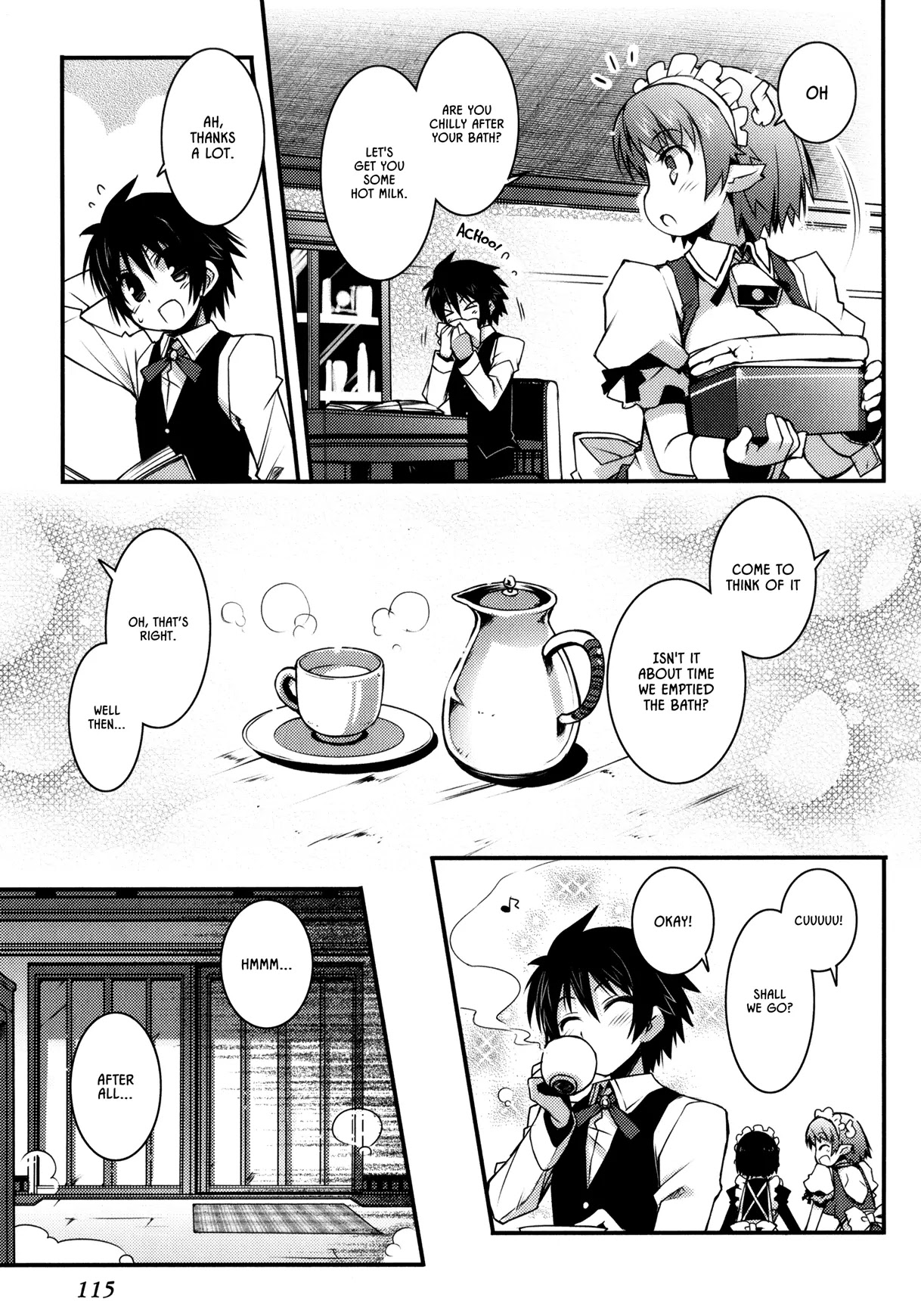 Lotte no Omocha! Chapter 20 page 15 - Chapter 20 : Your Skin After a Bath is Milky White