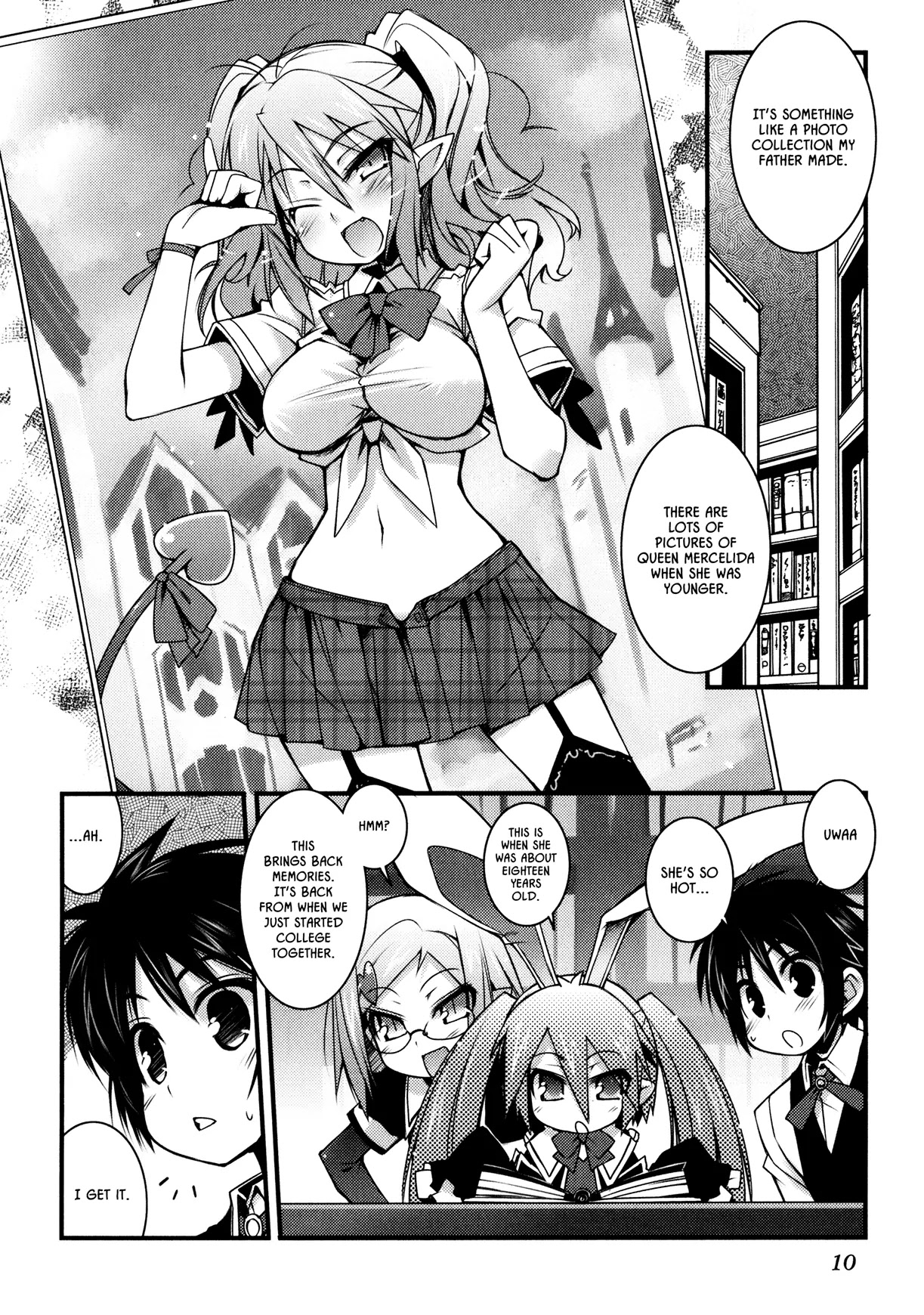 Lotte no Omocha! Chapter 23 page 12 - Chapter 23 : A Succubus's Hardships