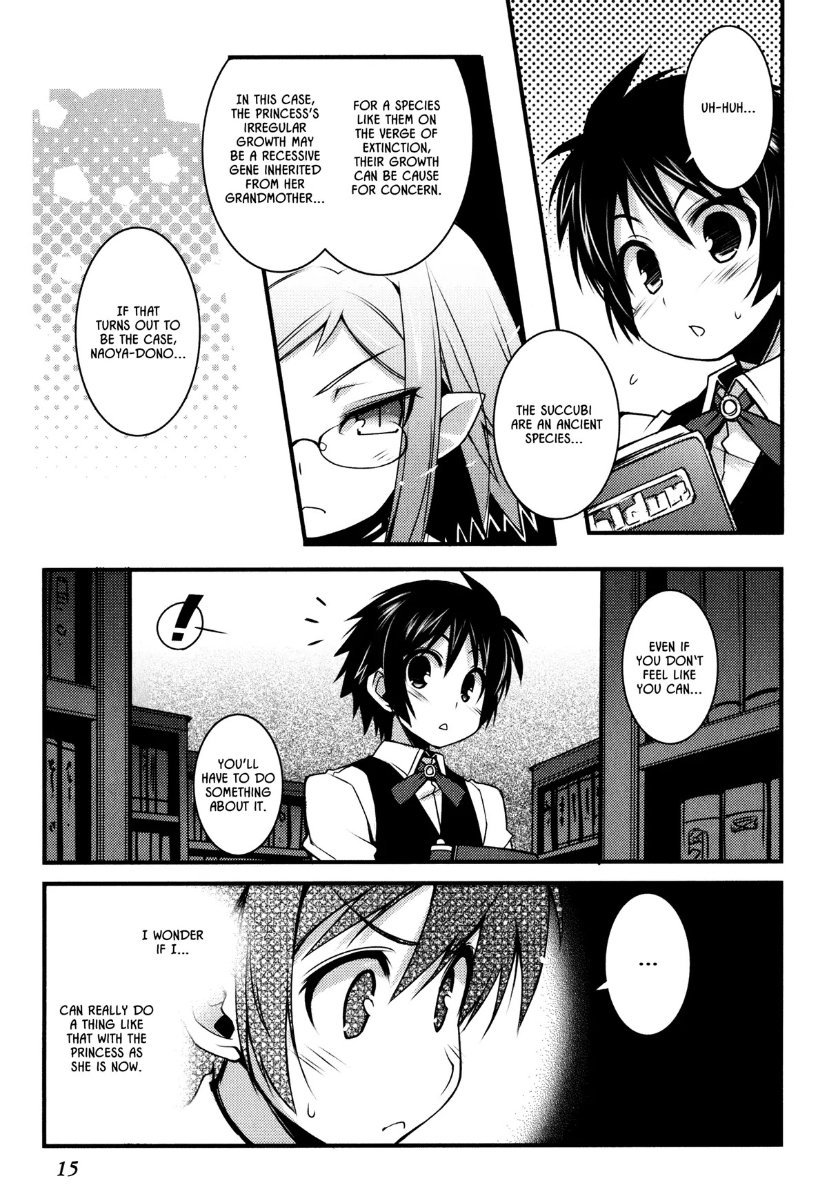 Lotte no Omocha! Chapter 23 page 17 - Chapter 23 : A Succubus's Hardships