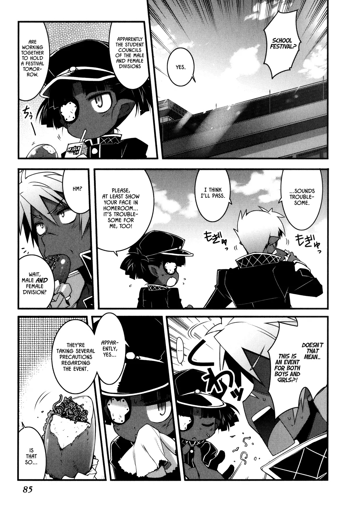 Lotte no Omocha! Chapter 27 page 1 - Chapter 27: The Academy's Mystery! Spirited Away the Night Before the Festiva...