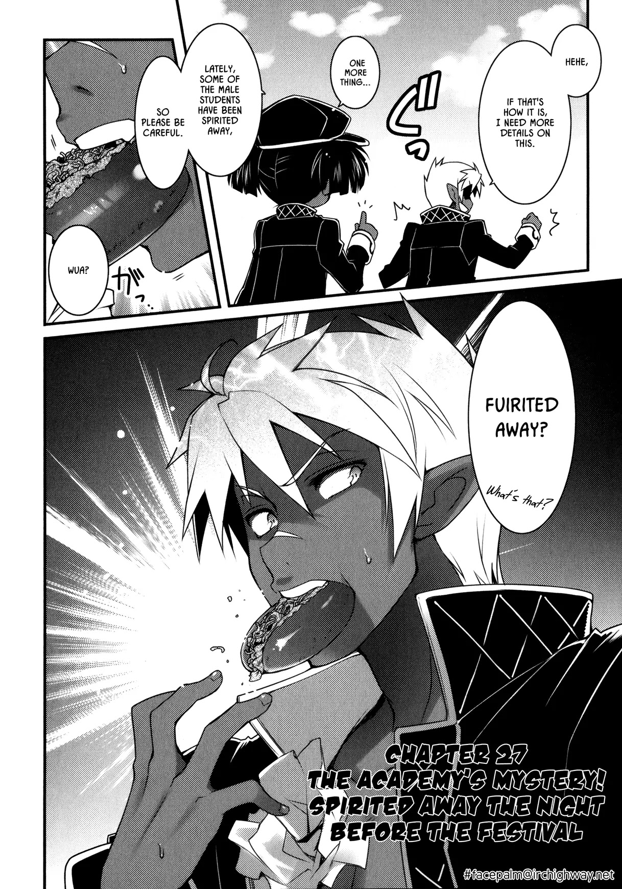Lotte no Omocha! Chapter 27 page 2 - Chapter 27: The Academy's Mystery! Spirited Away the Night Before the Festiva...