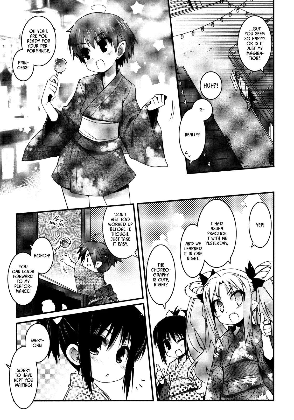 Lotte no Omocha! Chapter 28 page 3 - Chapter 28: On The Festival Stage