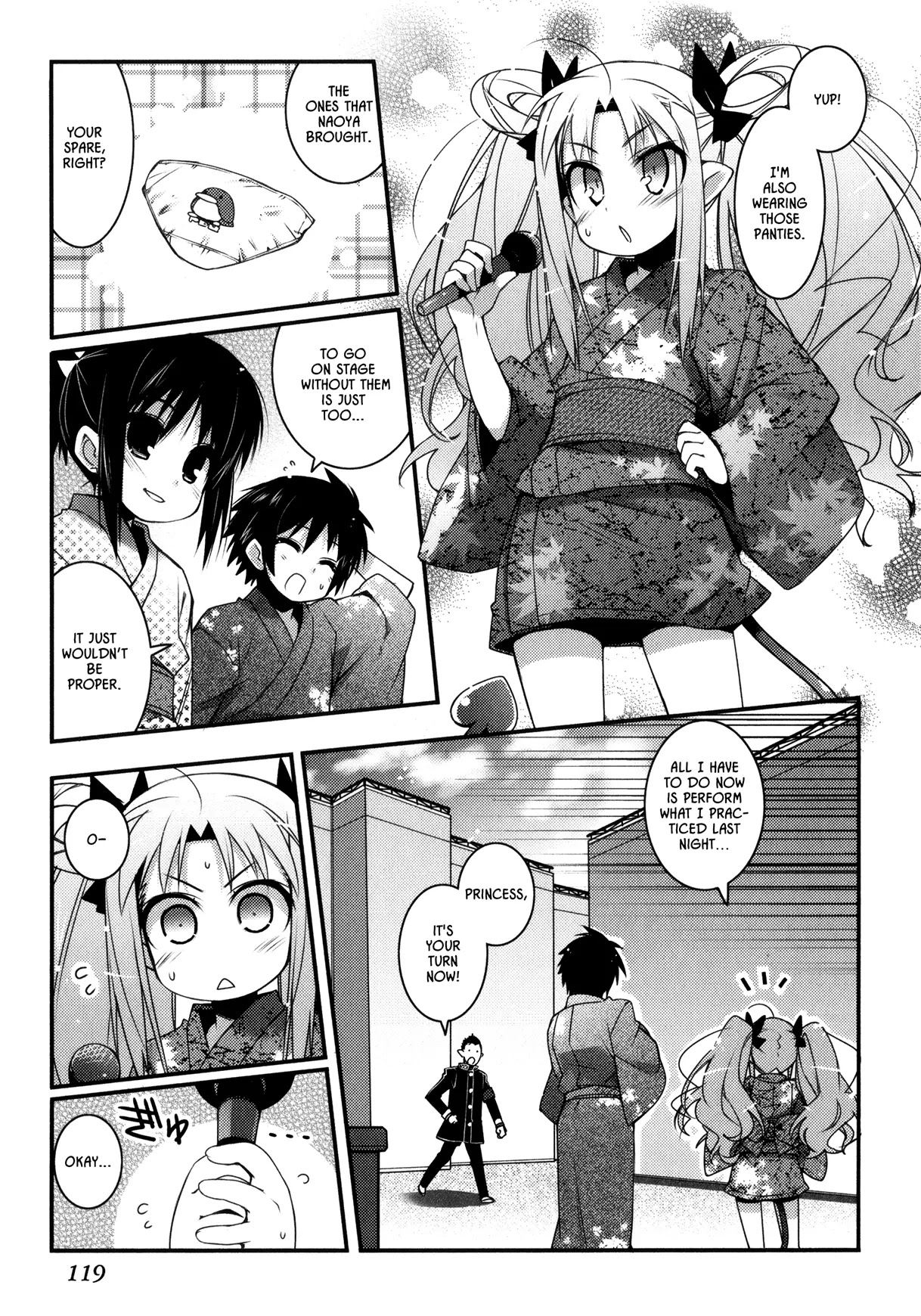 Lotte no Omocha! Chapter 28 page 9 - Chapter 28: On The Festival Stage