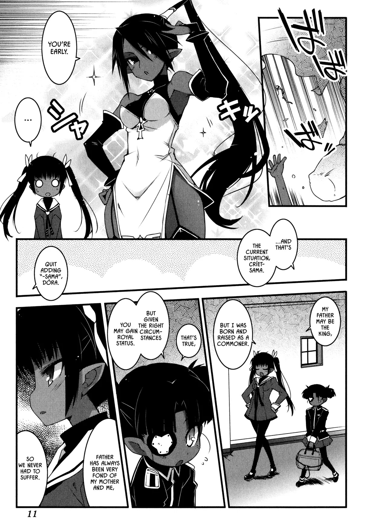 Lotte no Omocha! Chapter 30 page 13 - Chapter 30: What The Beautiful Maid Saw!