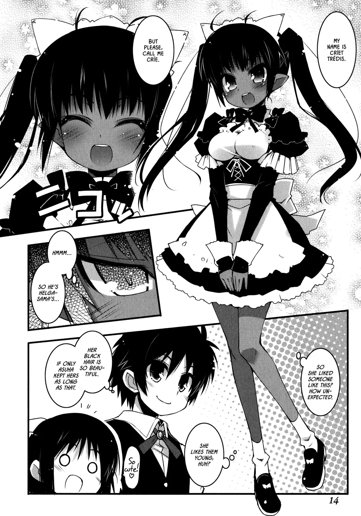 Lotte no Omocha! Chapter 30 page 16 - Chapter 30: What The Beautiful Maid Saw!