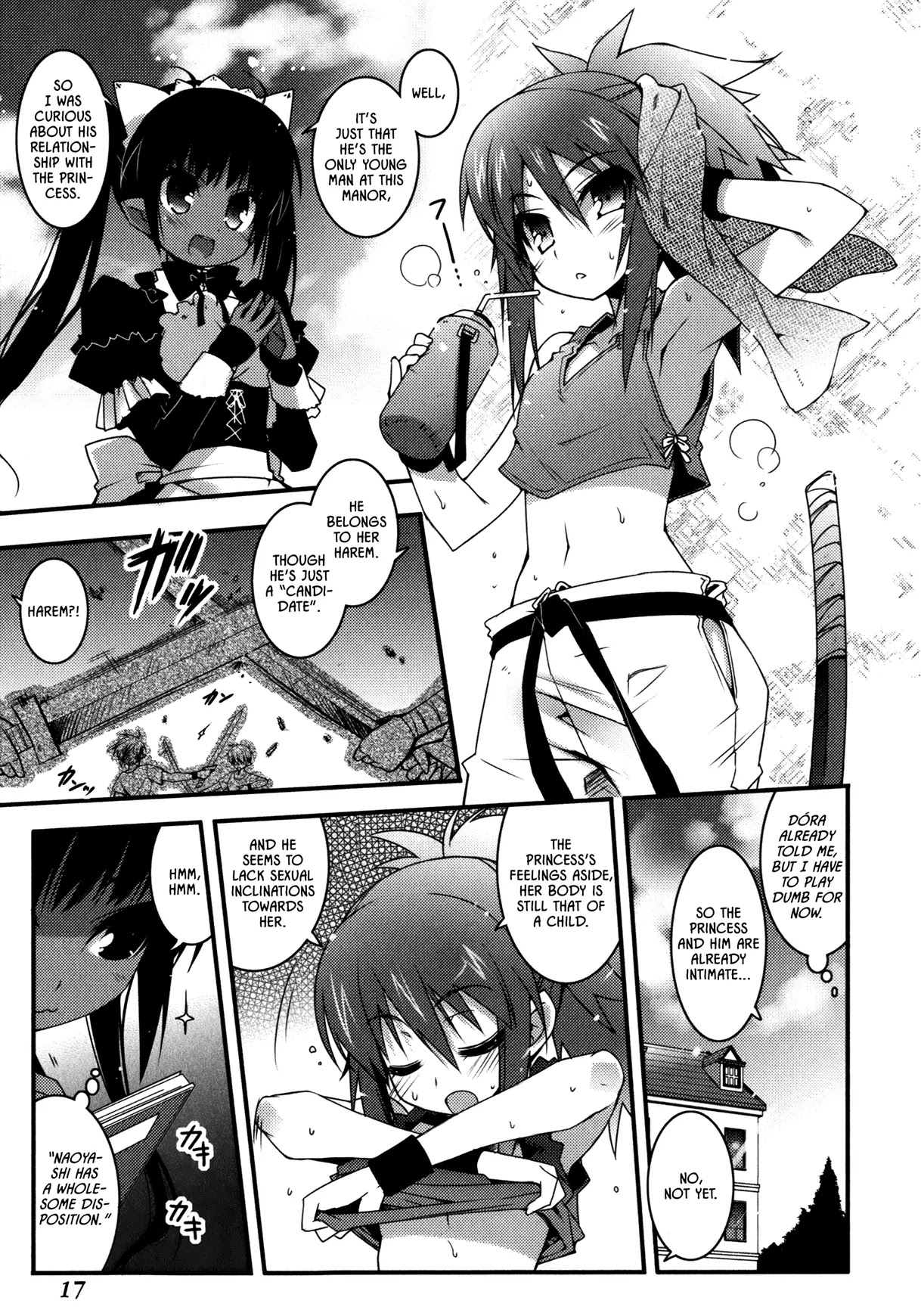 Lotte no Omocha! Chapter 30 page 19 - Chapter 30: What The Beautiful Maid Saw!