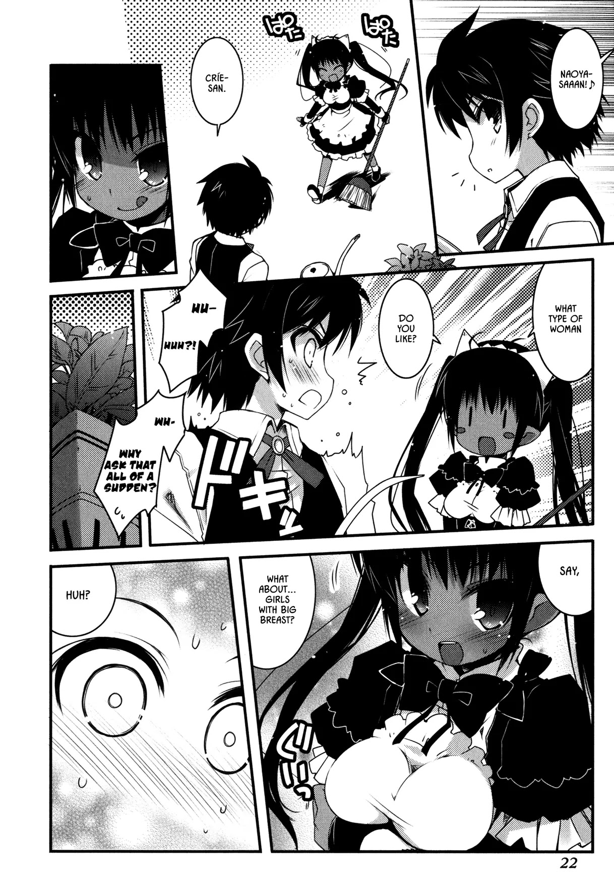 Lotte no Omocha! Chapter 30 page 24 - Chapter 30: What The Beautiful Maid Saw!