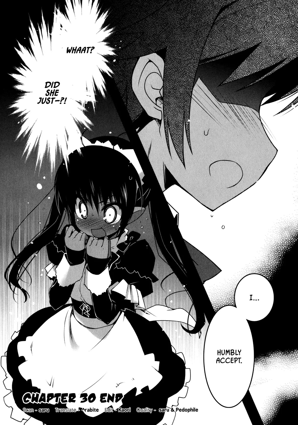 Lotte no Omocha! Chapter 30 page 28 - Chapter 30: What The Beautiful Maid Saw!