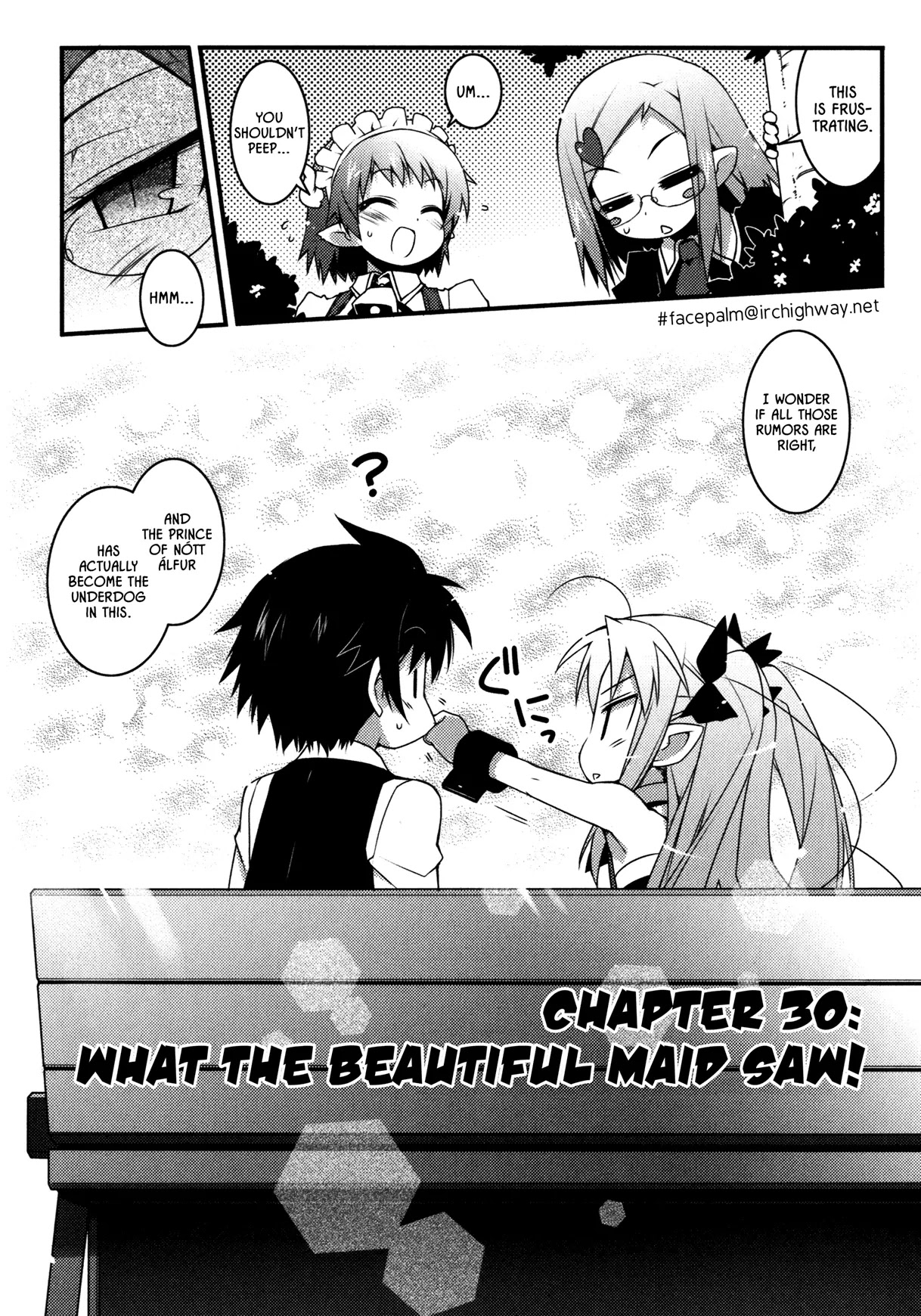 Lotte no Omocha! Chapter 30 page 6 - Chapter 30: What The Beautiful Maid Saw!