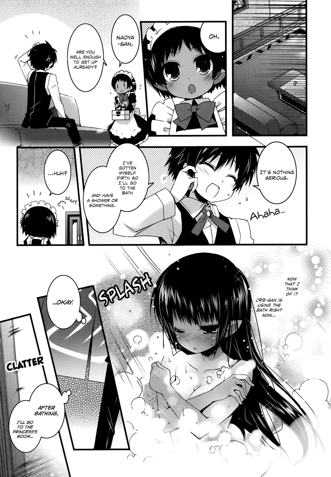 Lotte no Omocha! Chapter 31 page 12 - Chapter 31: The Beautiful Maid's Secret!