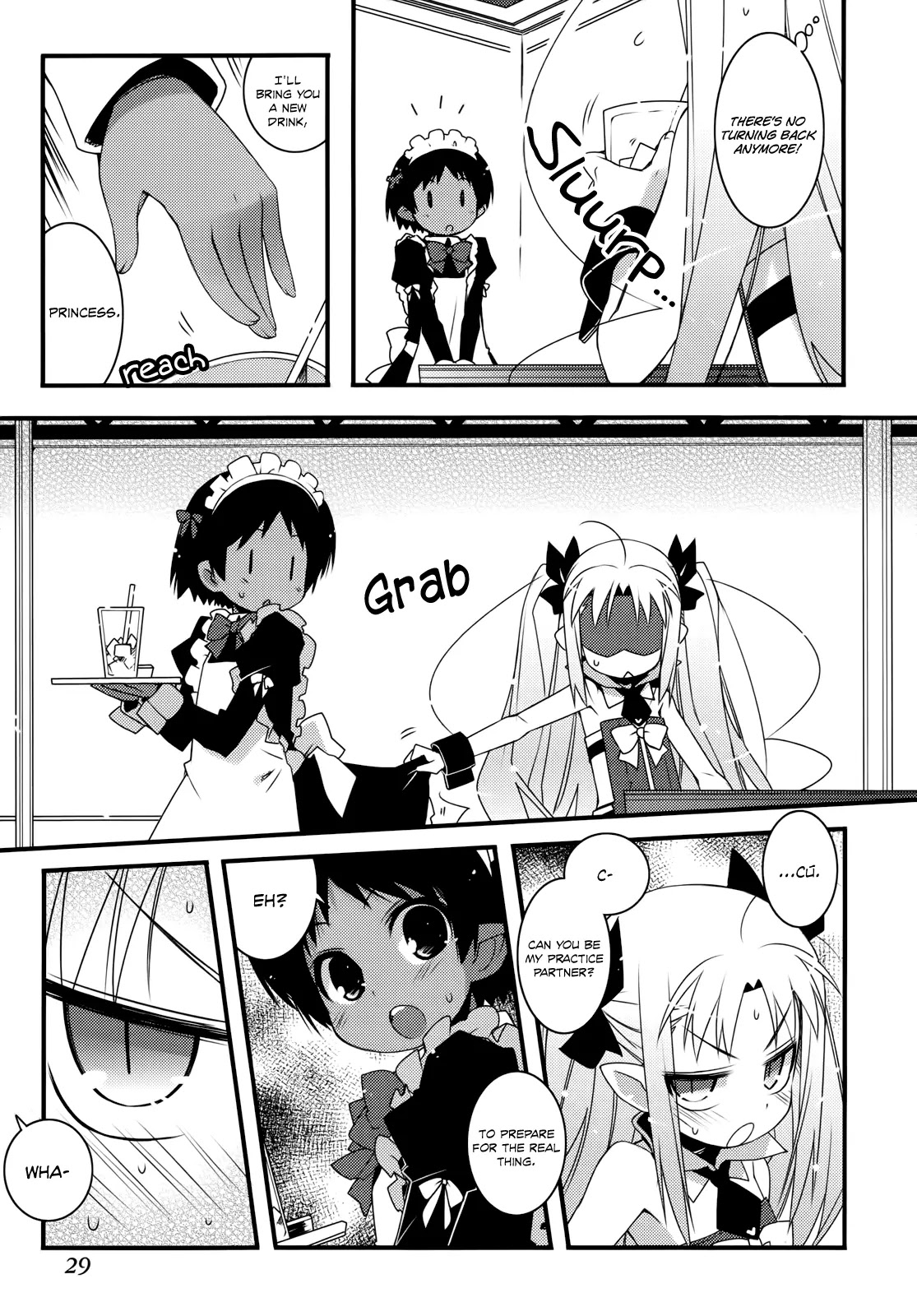 Lotte no Omocha! Chapter 31 page 4 - Chapter 31: The Beautiful Maid's Secret!